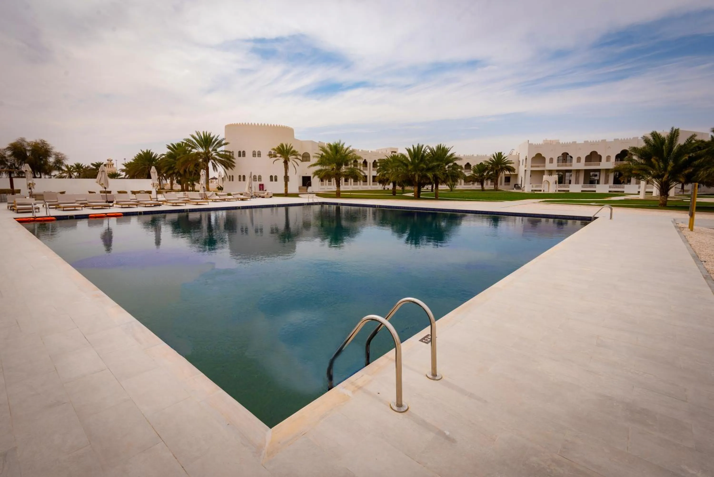 Pool view in Liwa Hotel