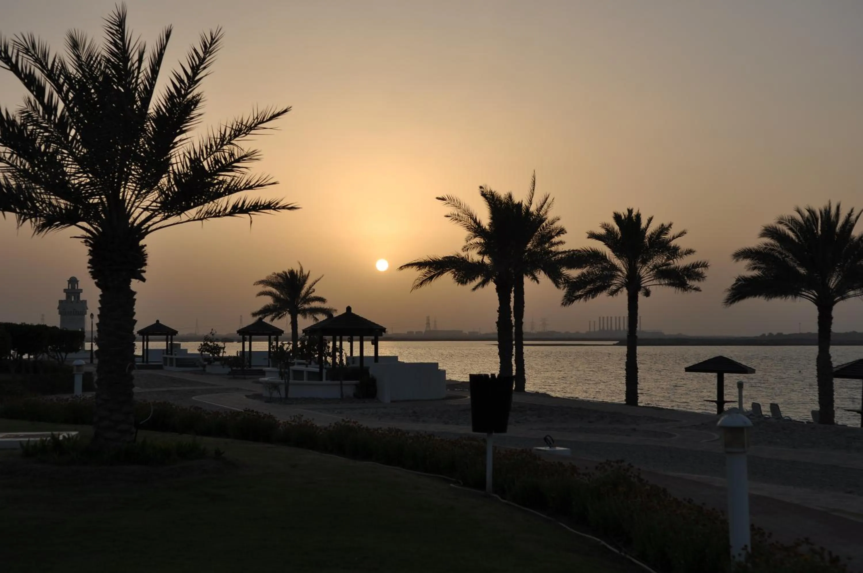Beach in Mirfa Hotel