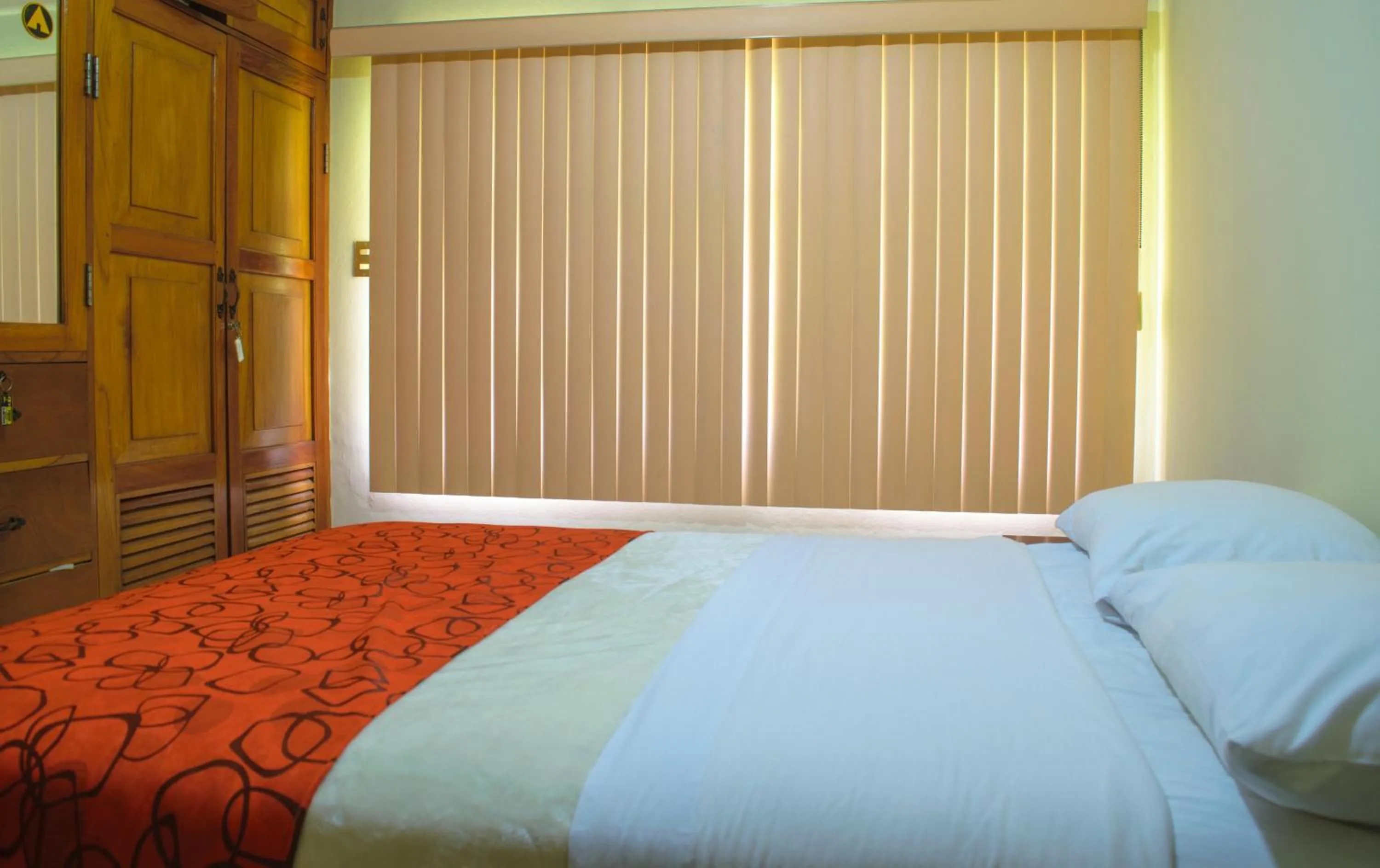 Bed in Hotel Fontana