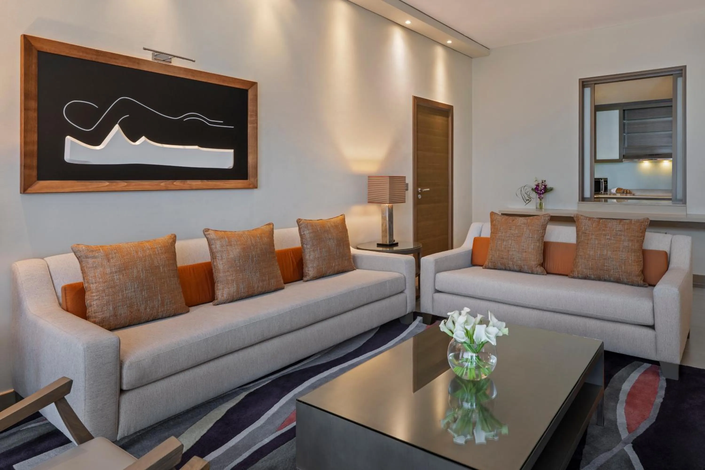 Living room in Park Arjaan by Rotana, Abu Dhabi