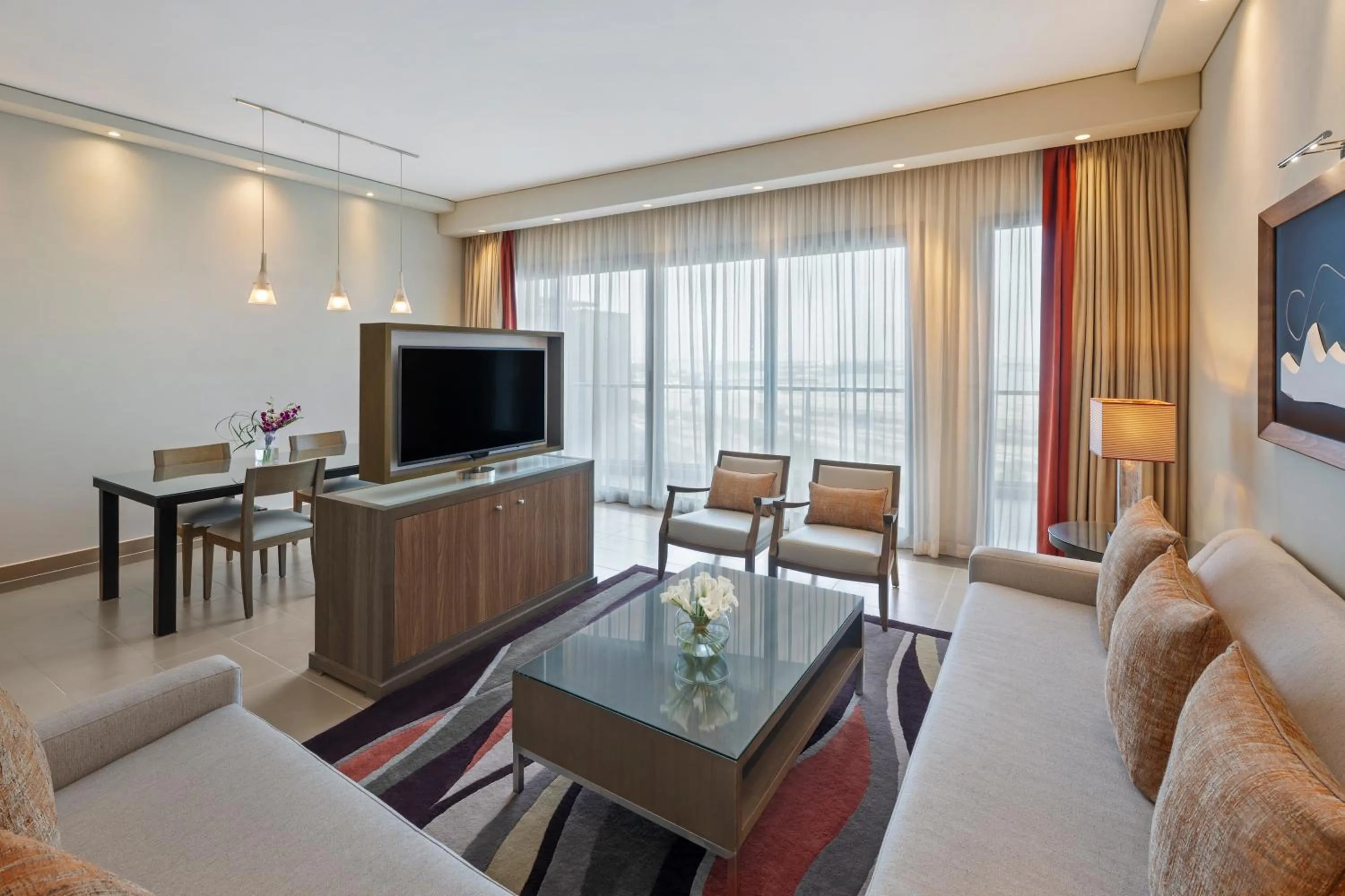 Living room in Park Arjaan by Rotana, Abu Dhabi