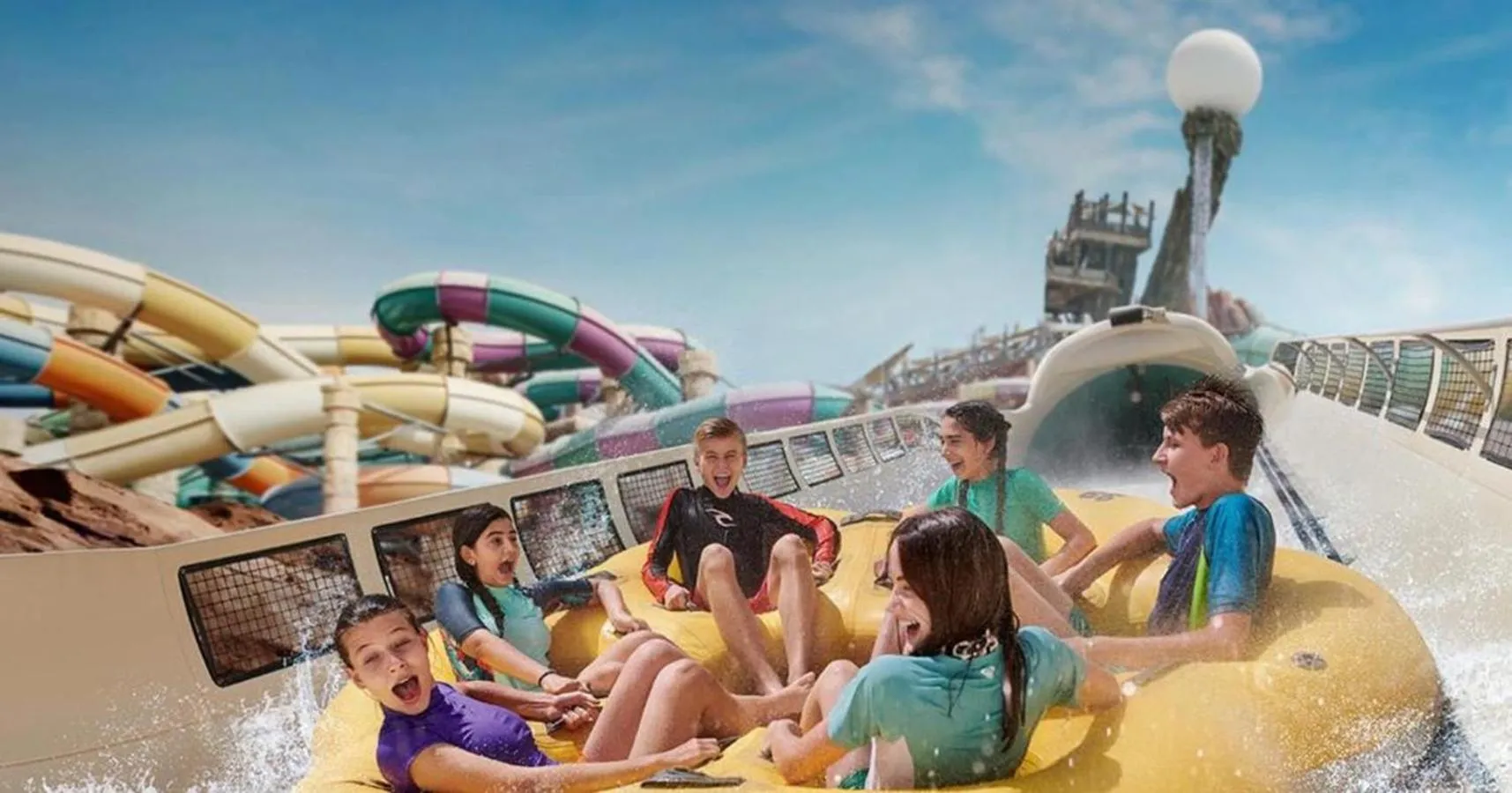 Aqua park in Park Arjaan by Rotana, Abu Dhabi