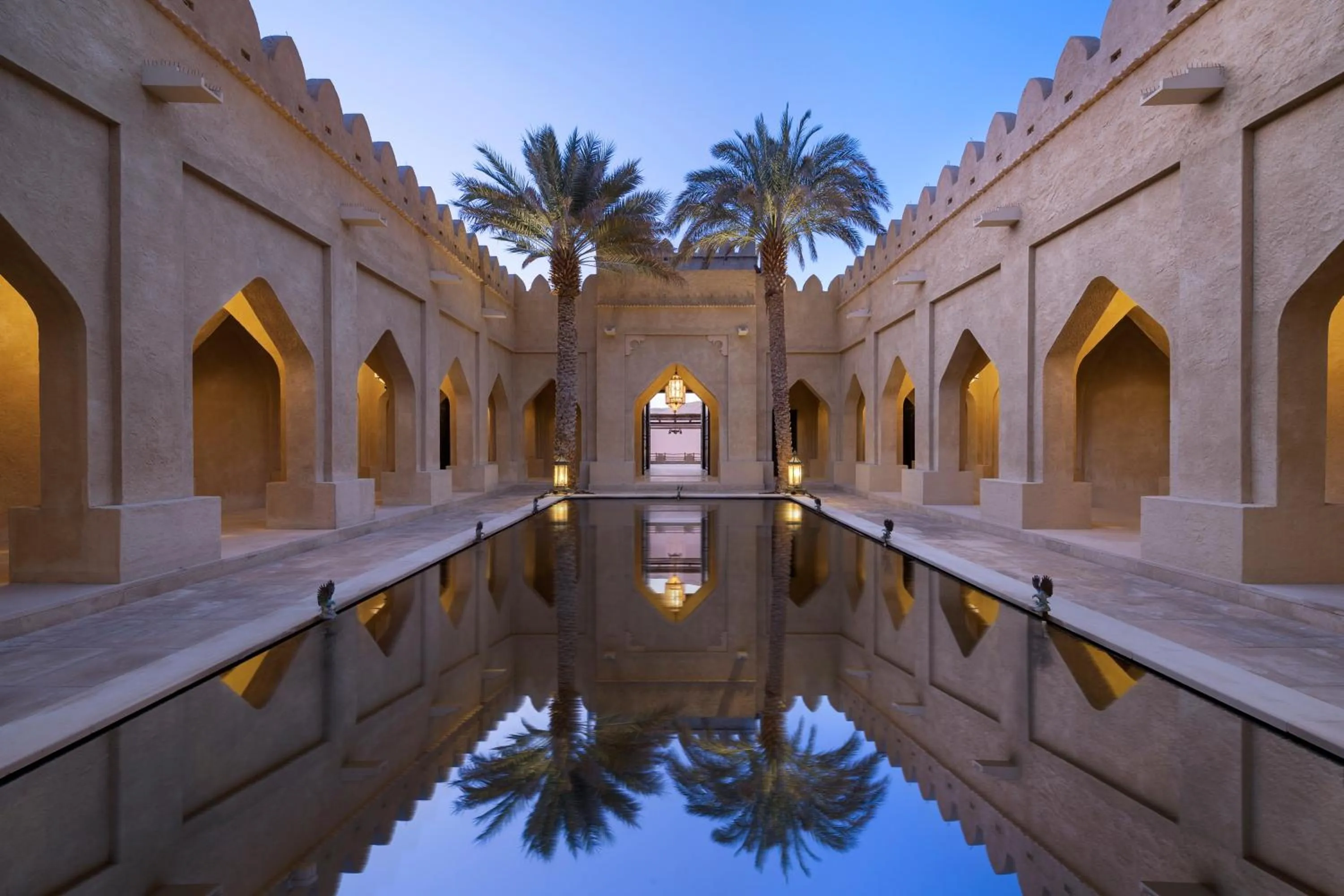 Property building in Anantara Qasr al Sarab Desert Resort