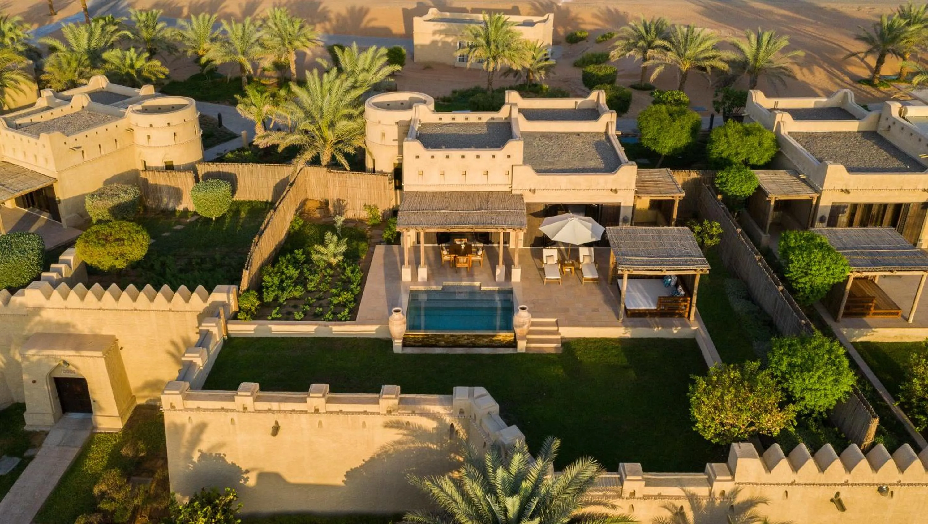 Property building in Anantara Qasr al Sarab Desert Resort