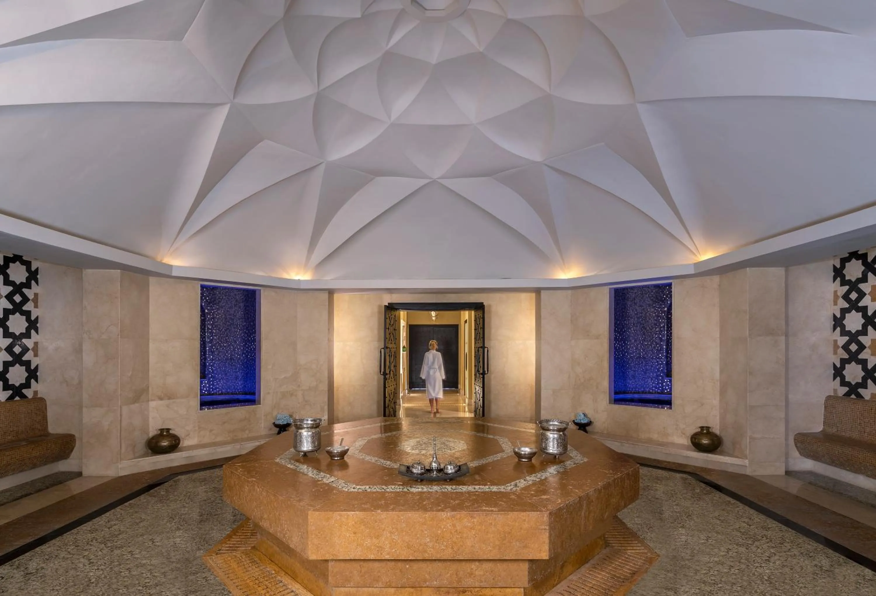 Steam room in Anantara Qasr al Sarab Desert Resort