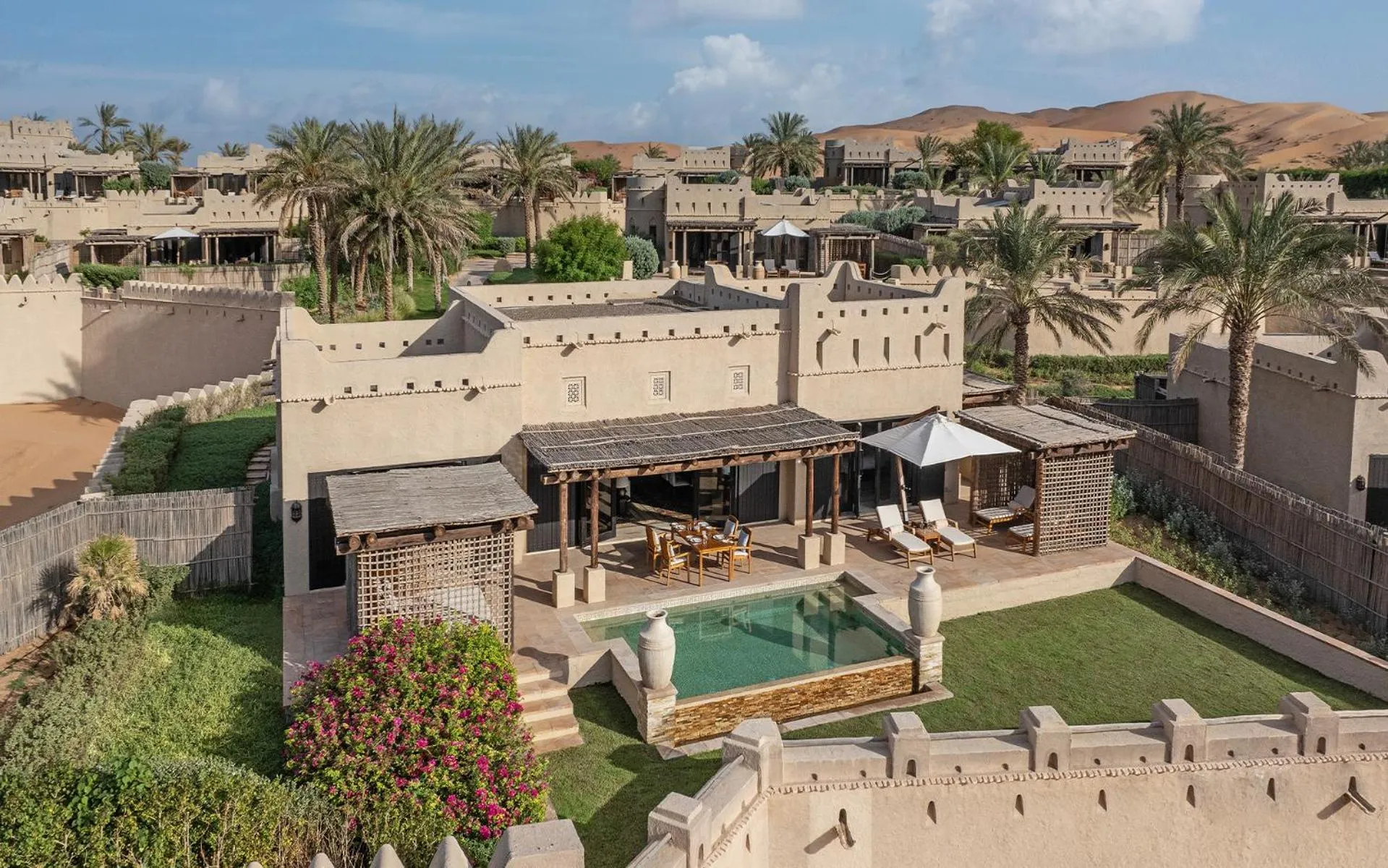 Bedroom in Anantara Qasr al Sarab Desert Resort