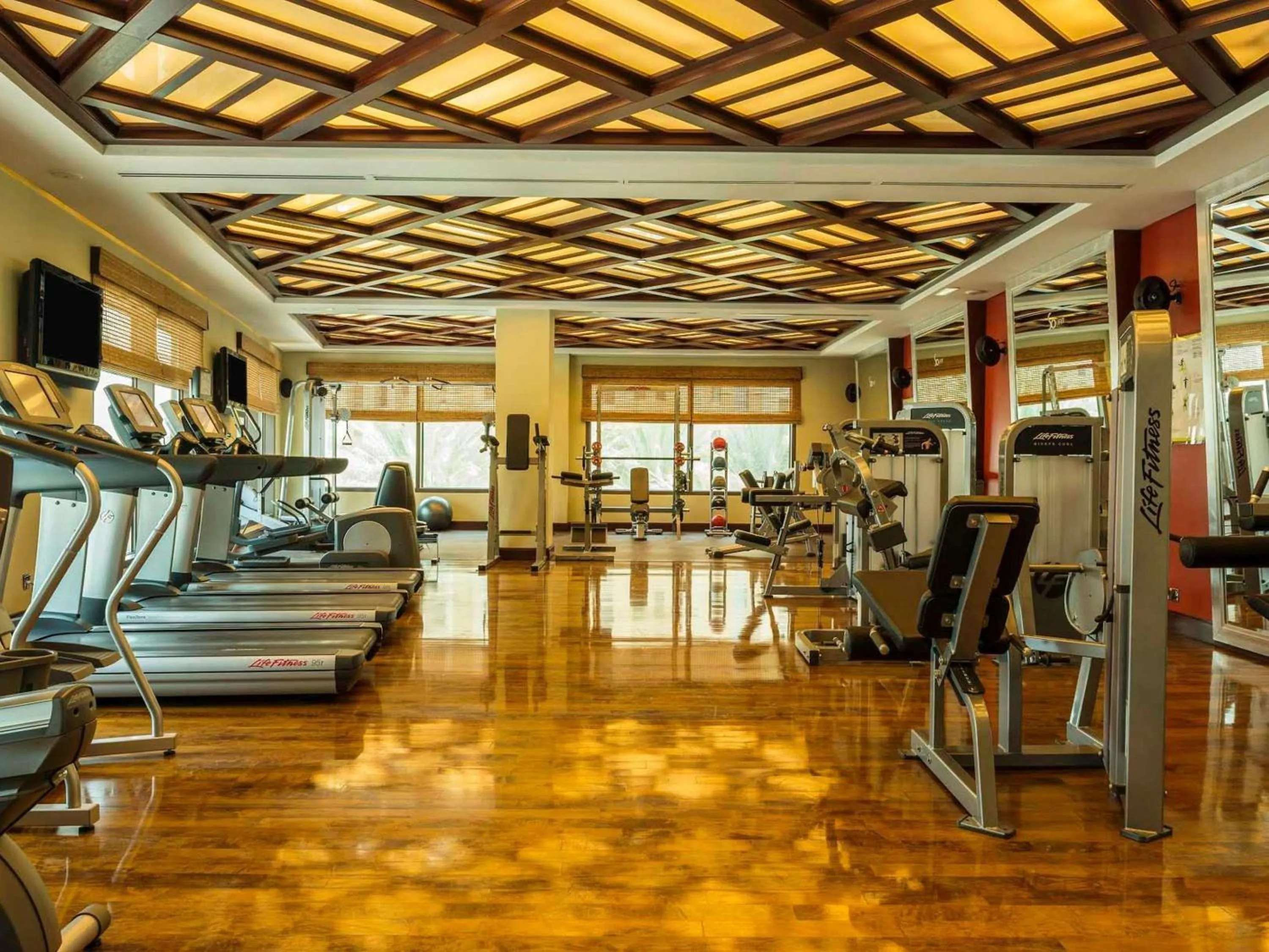 Fitness centre/facilities in Sofitel Dubai Jumeirah Beach