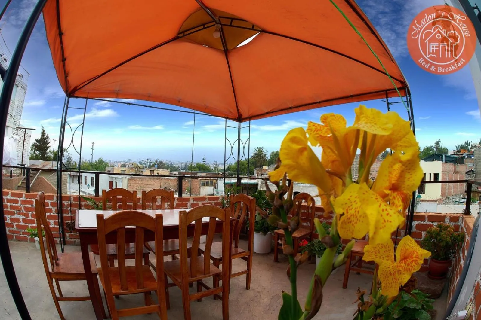 Balcony/Terrace in Marlon's House Arequipa