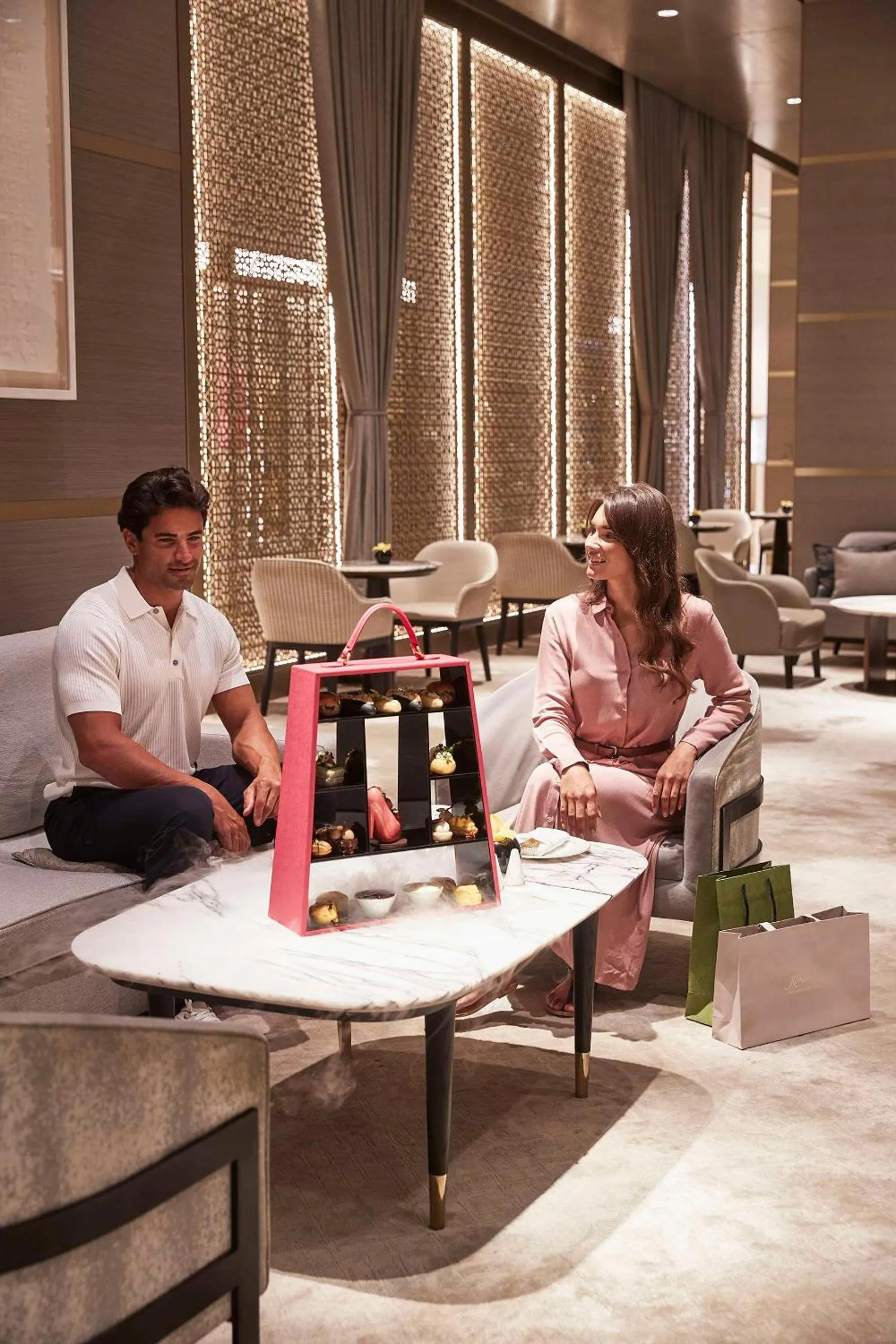 On site in Address Dubai Mall