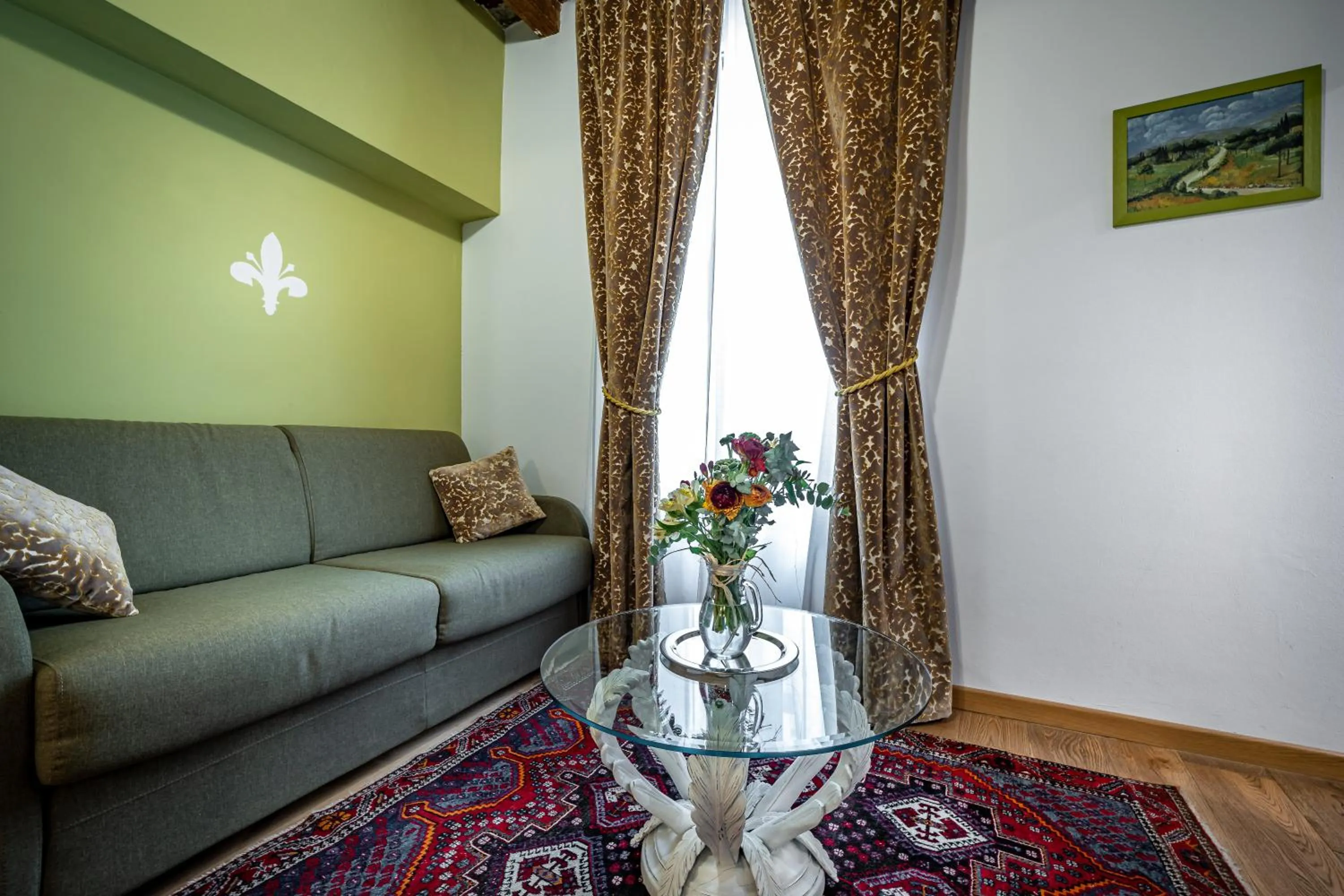 Living room in La Stella d'Oro B&B