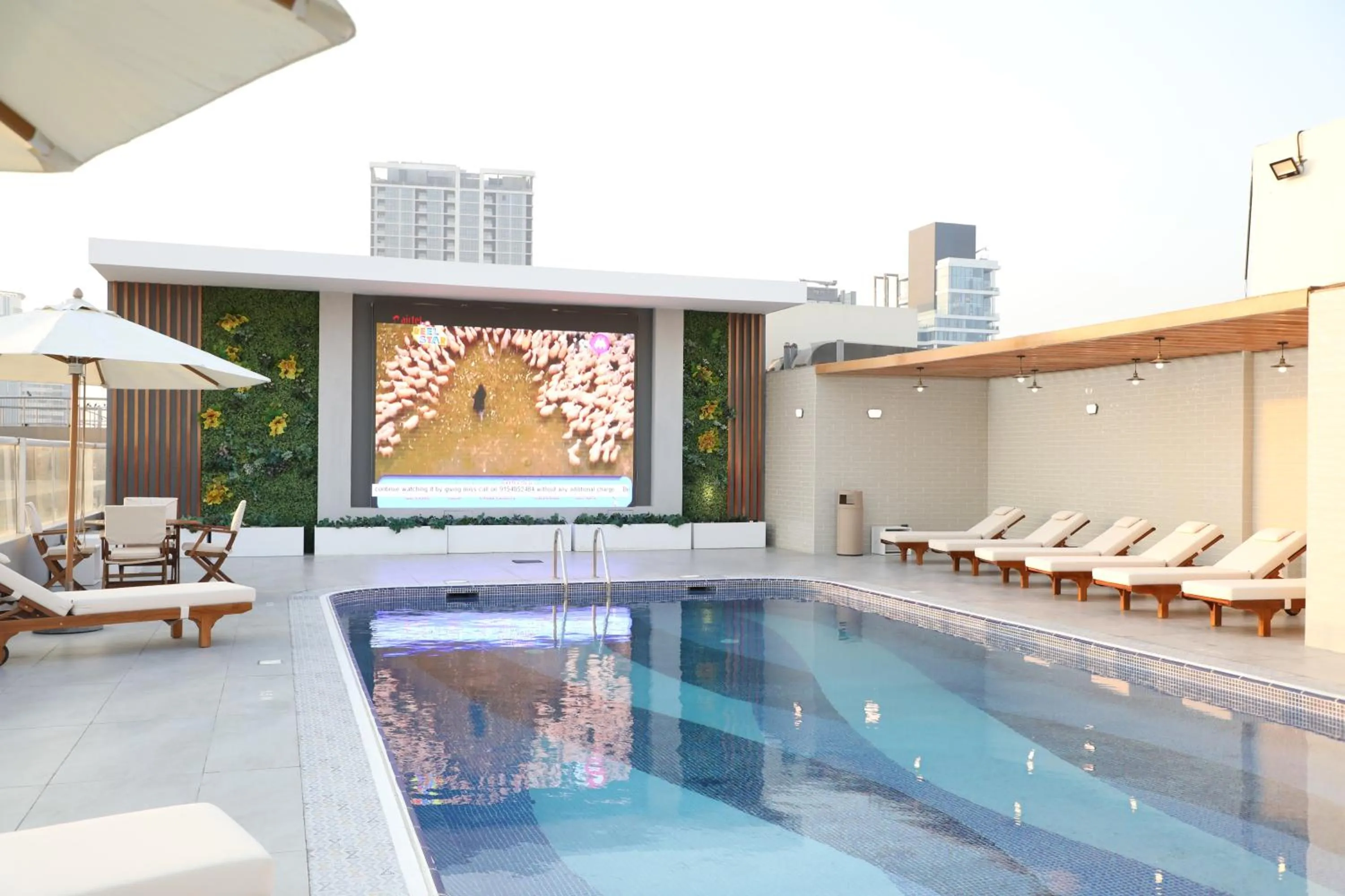 Swimming pool in Wescott Plaza Hotel Apartments LLC Formerly West Zone Plaza Hotel Apts