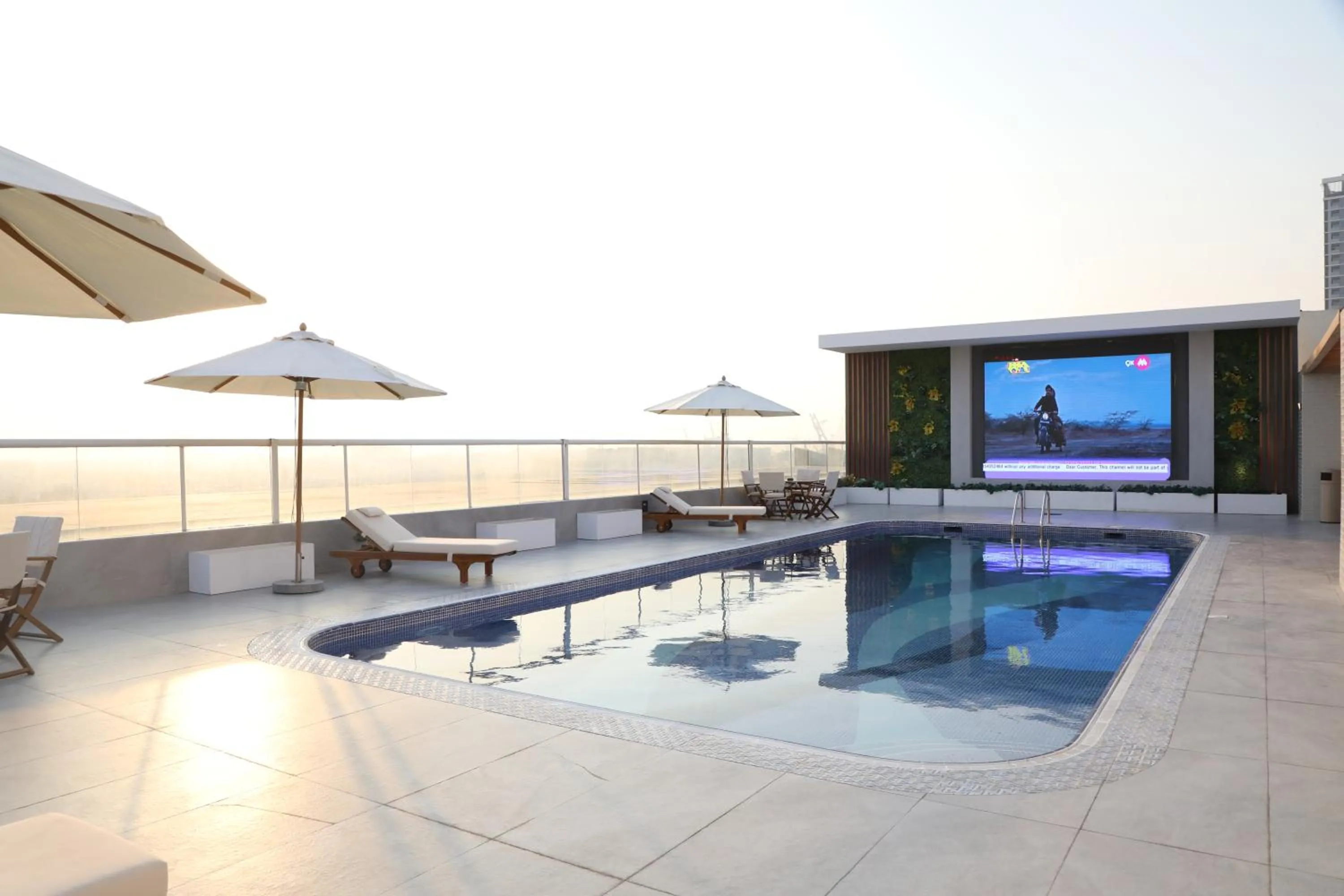 Swimming pool in Wescott Plaza Hotel Apartments LLC Formerly West Zone Plaza Hotel Apts