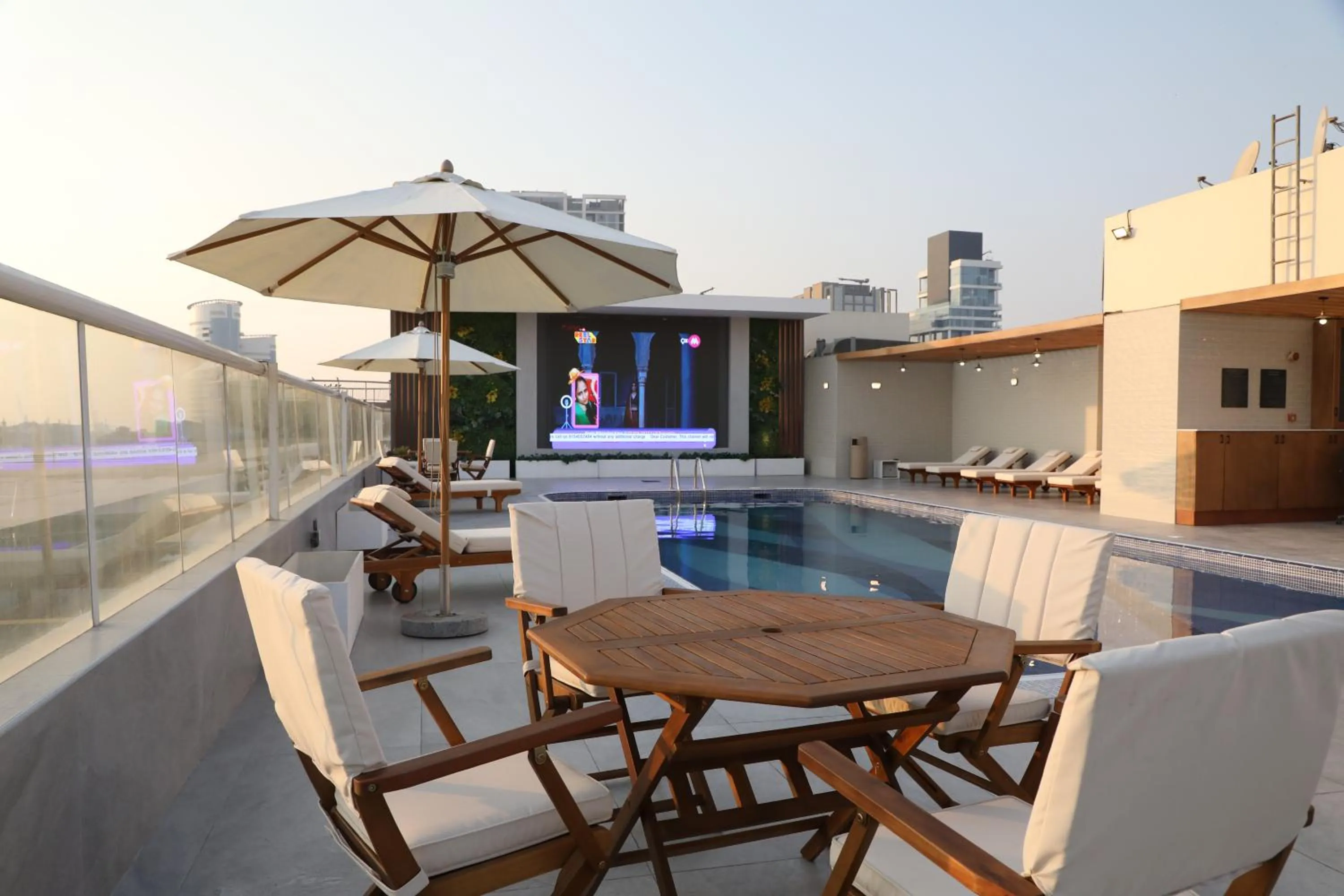 Swimming pool in Wescott Plaza Hotel Apartments LLC Formerly West Zone Plaza Hotel Apts