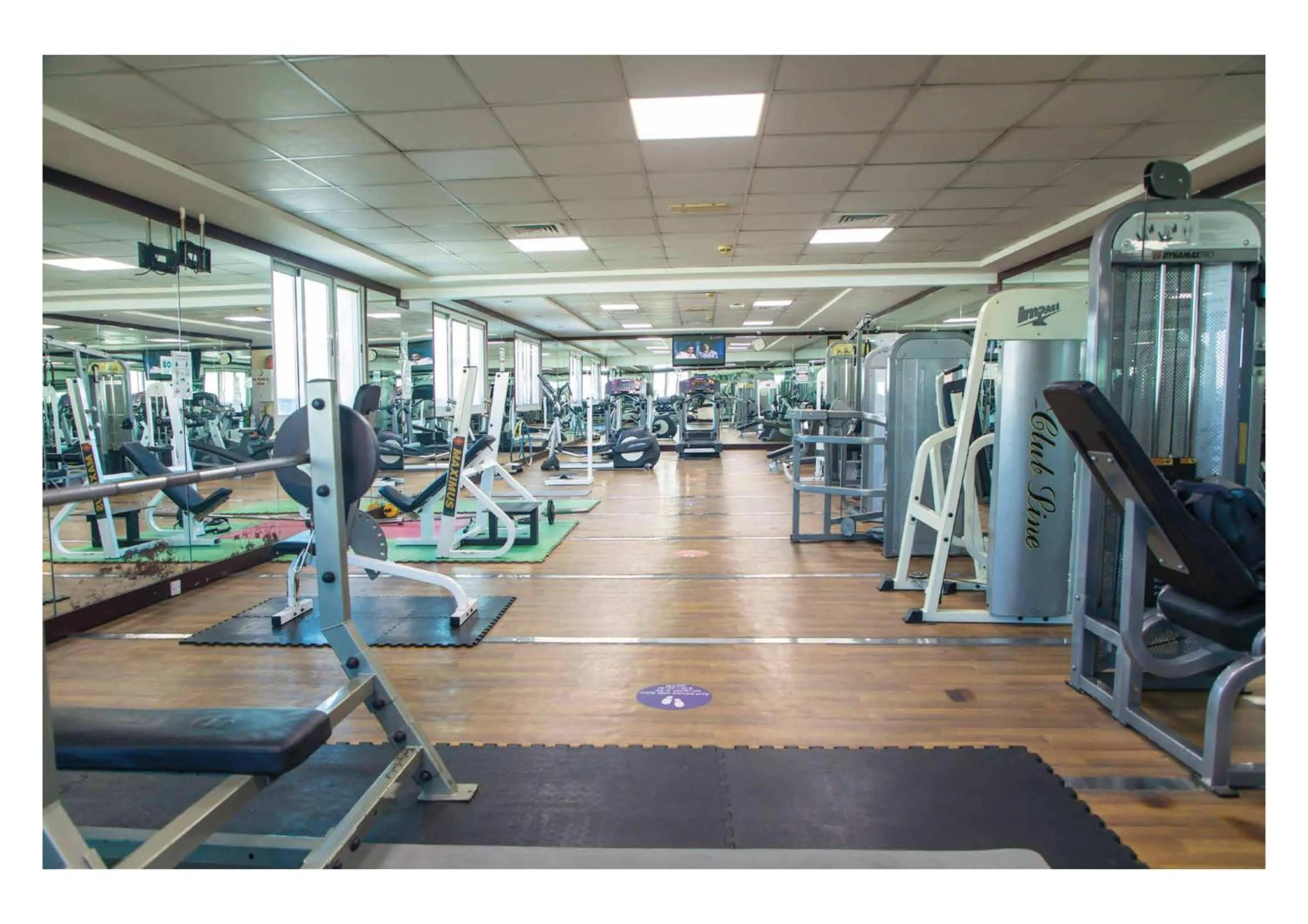 Fitness centre/facilities in Wescott Plaza Hotel Apartments LLC Formerly West Zone Plaza Hotel Apts