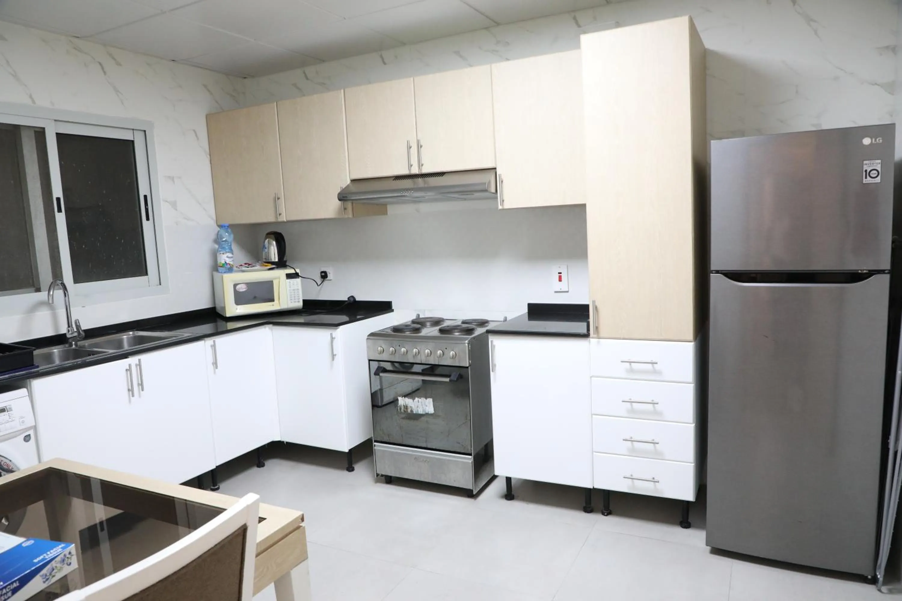 Kitchen or kitchenette in Wescott Plaza Hotel Apartments LLC Formerly West Zone Plaza Hotel Apts