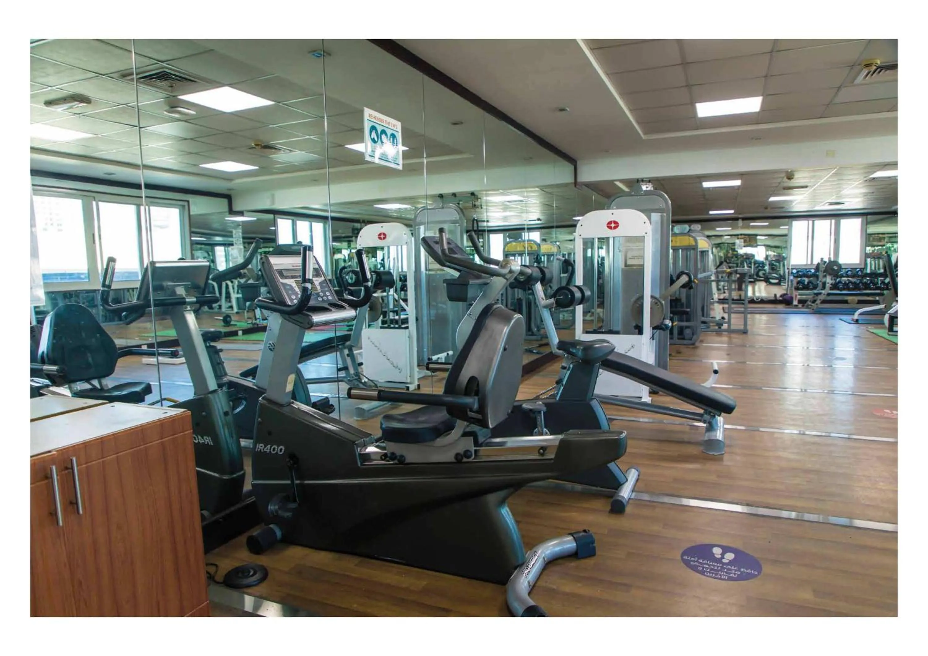Fitness centre/facilities in Wescott Plaza Hotel Apartments LLC Formerly West Zone Plaza Hotel Apts
