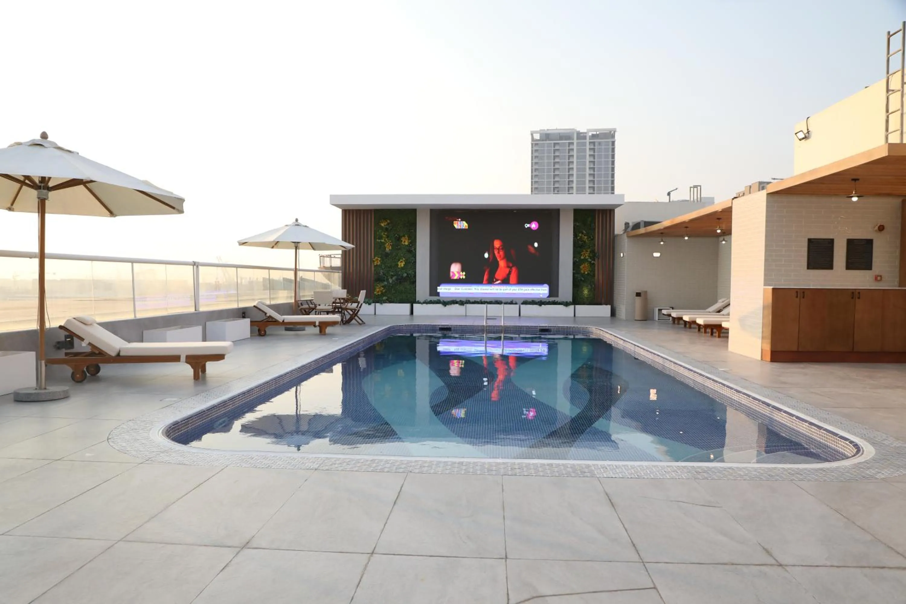 Swimming pool in Wescott Plaza Hotel Apartments LLC Formerly West Zone Plaza Hotel Apts