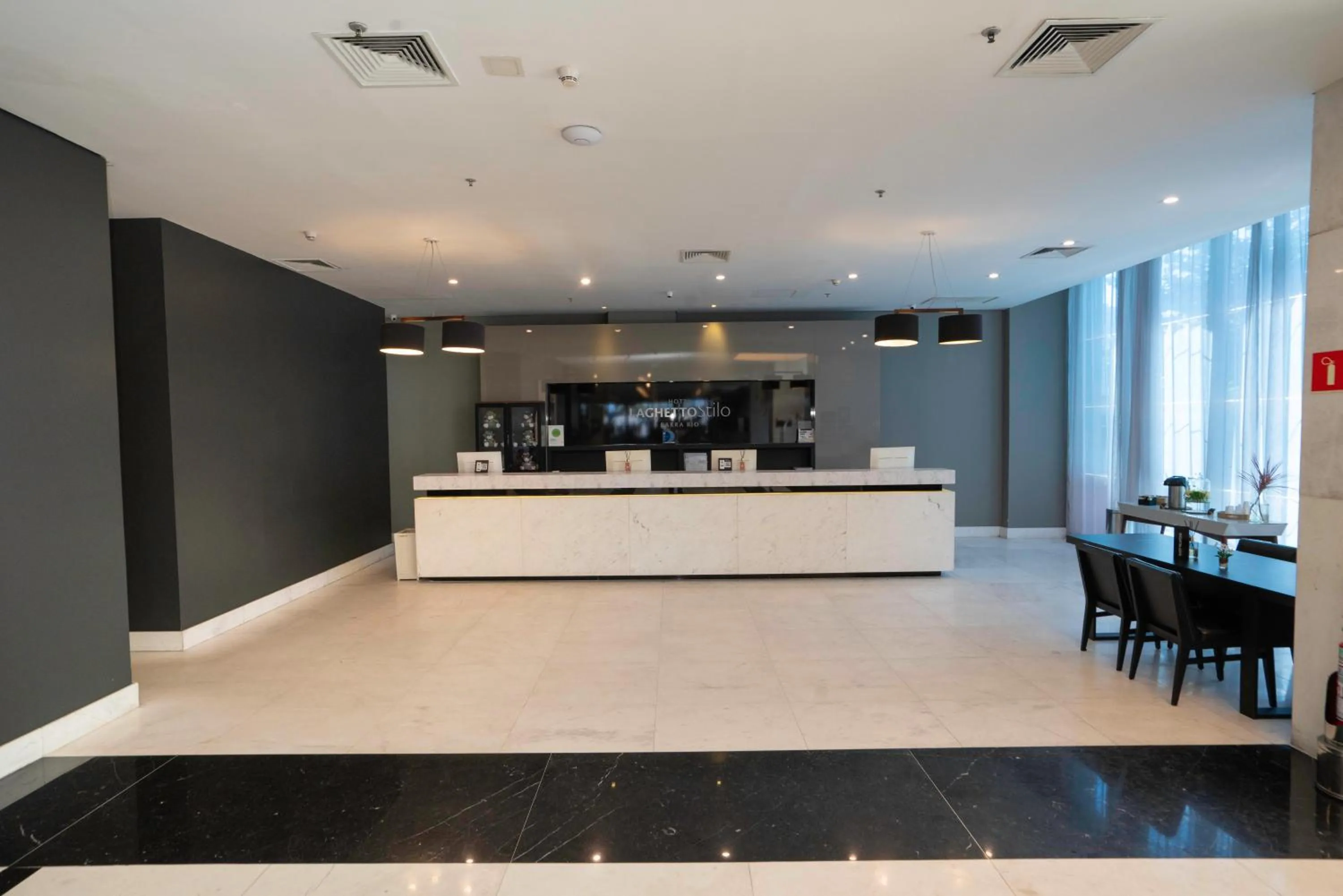 Lobby or reception in Laghetto Stilo Barra