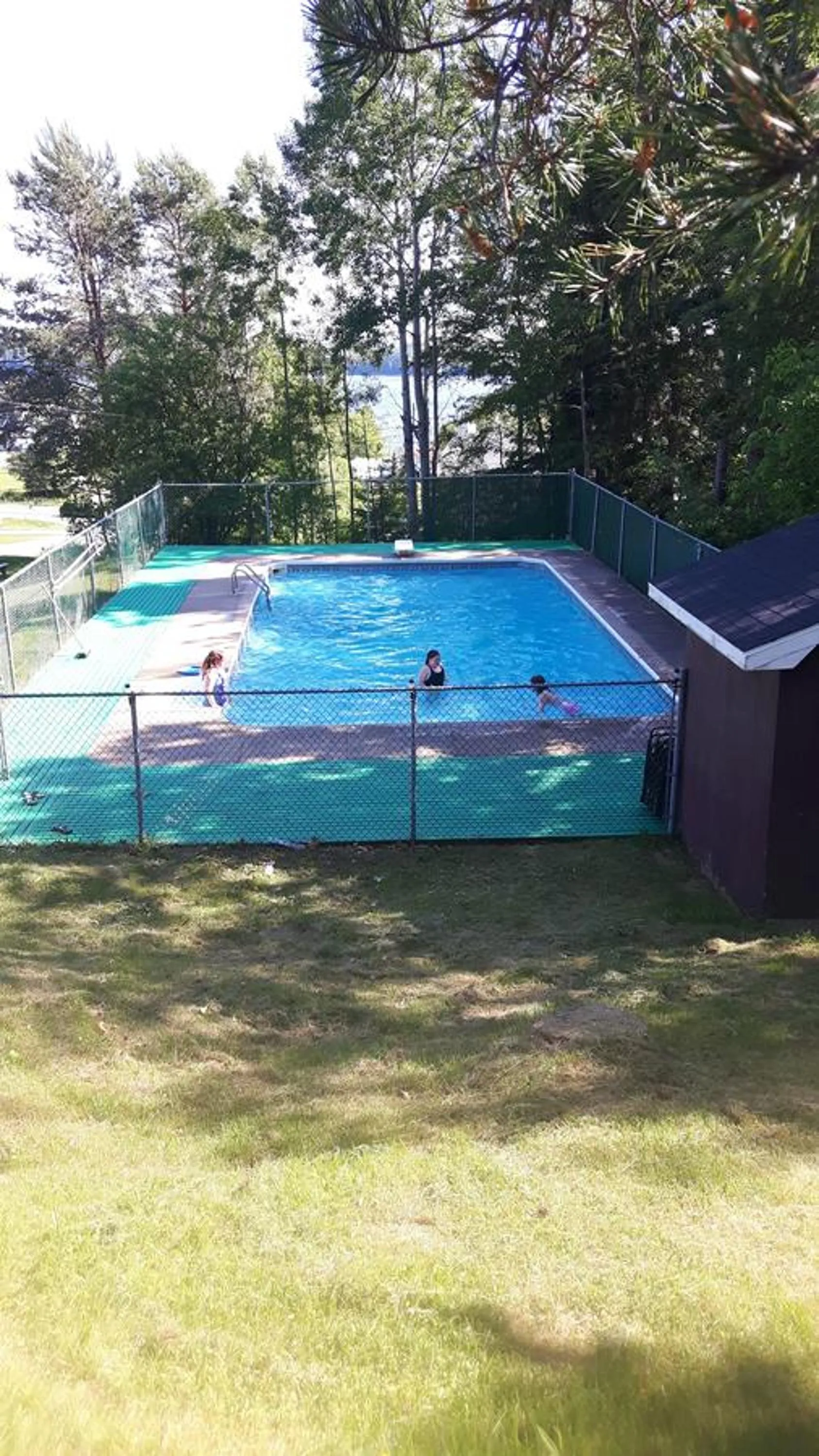 People in Fair Isle Motel & The Nest