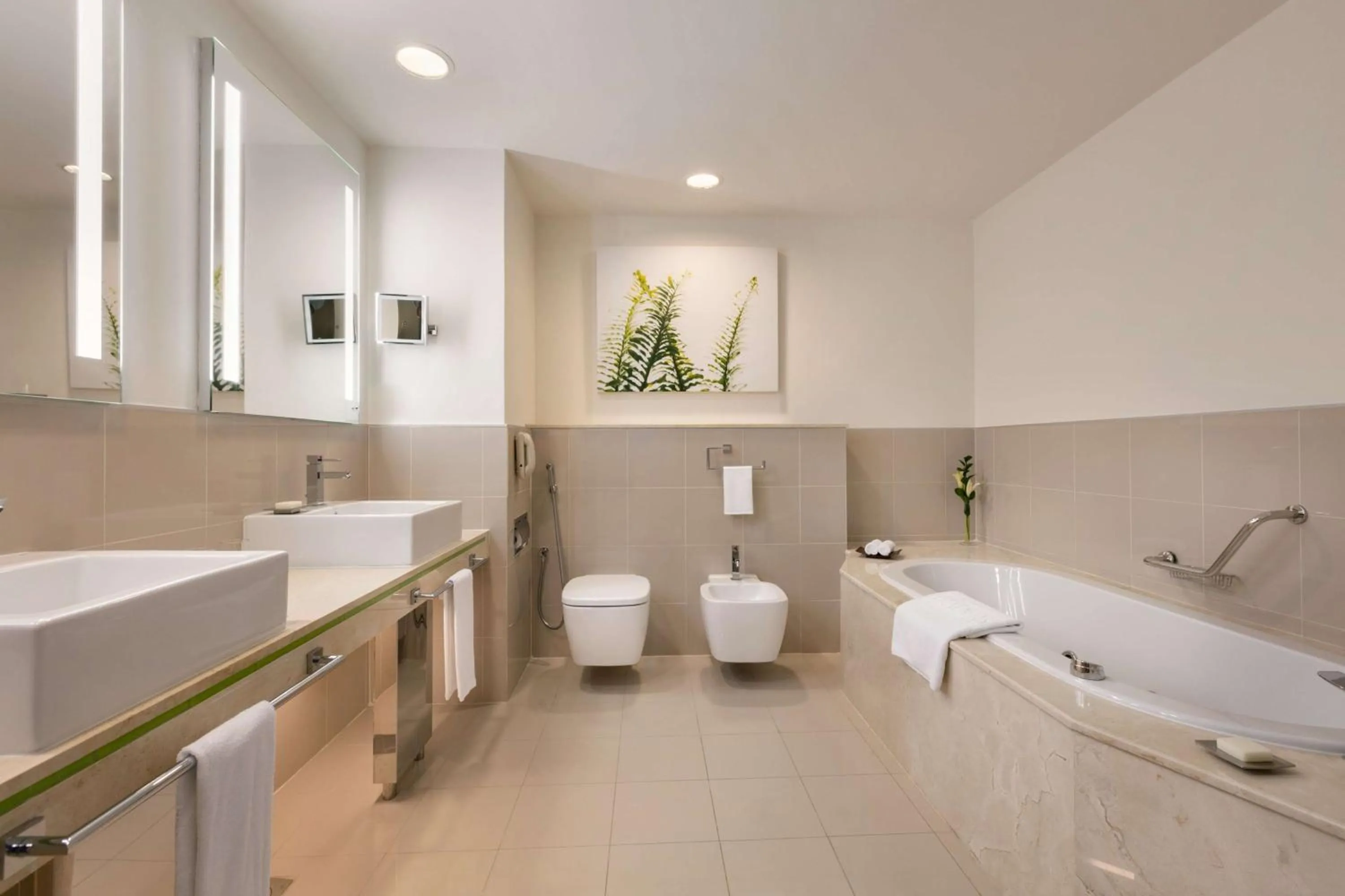 Bathroom in Traders Hotel, Abu Dhabi