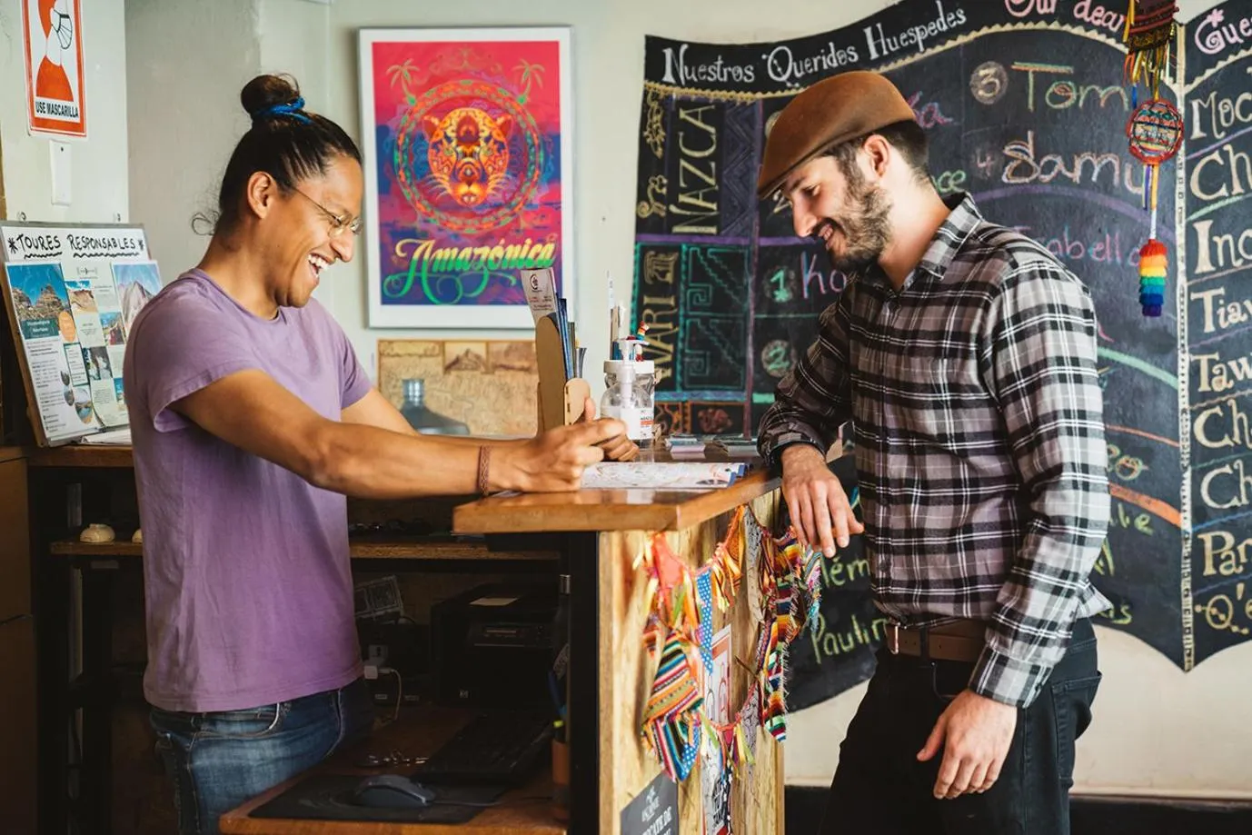 People in Backpacker La Bo'M