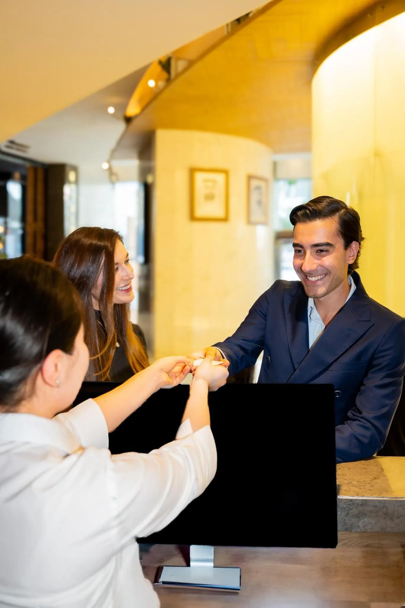 Lobby or reception in Media One Hotel