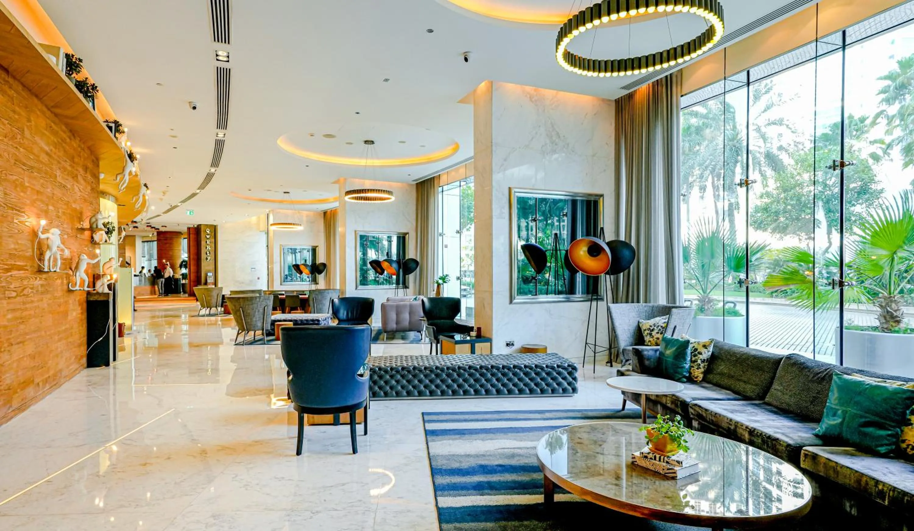 Lobby or reception in Media One Hotel