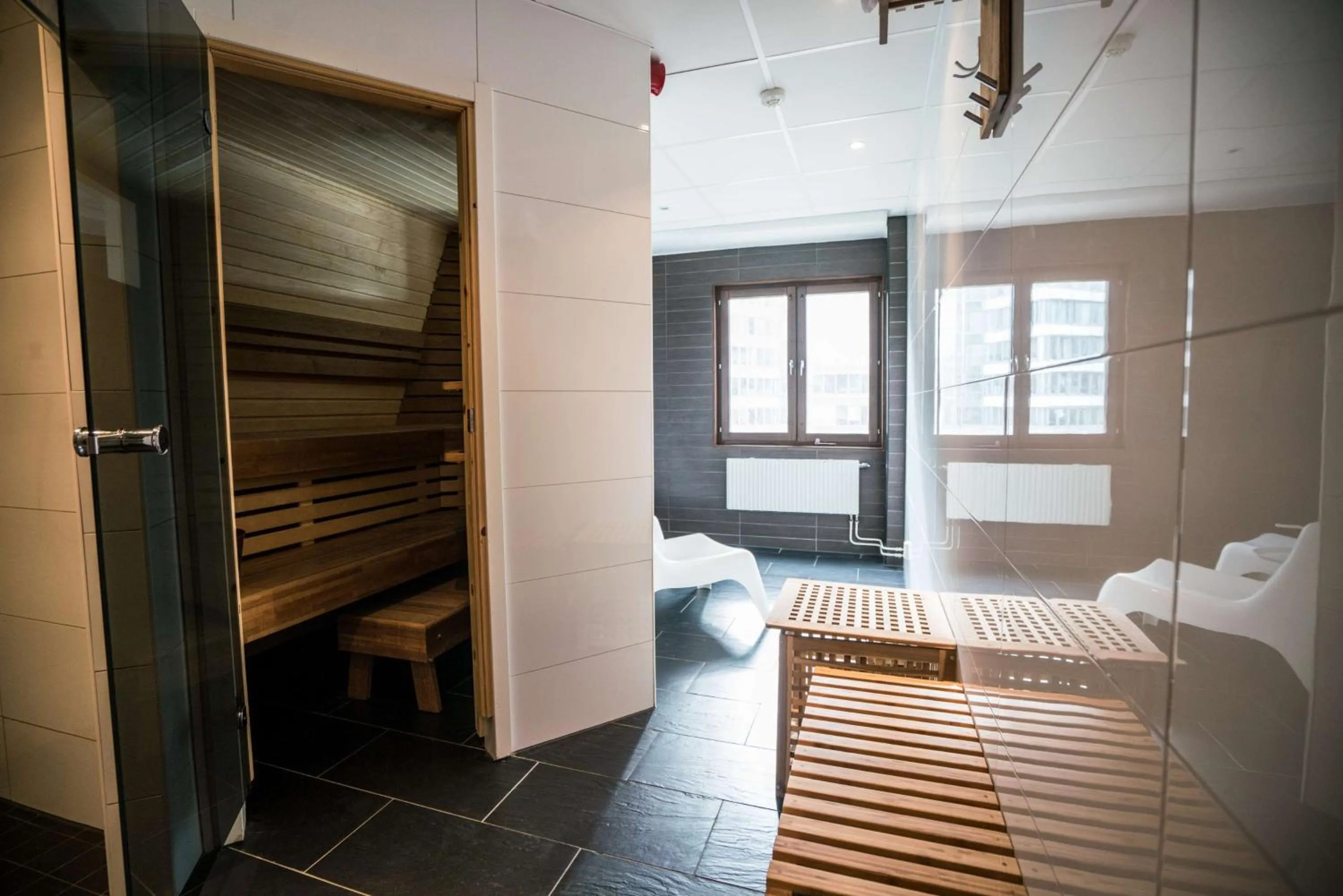 Sauna in Scandic Kista