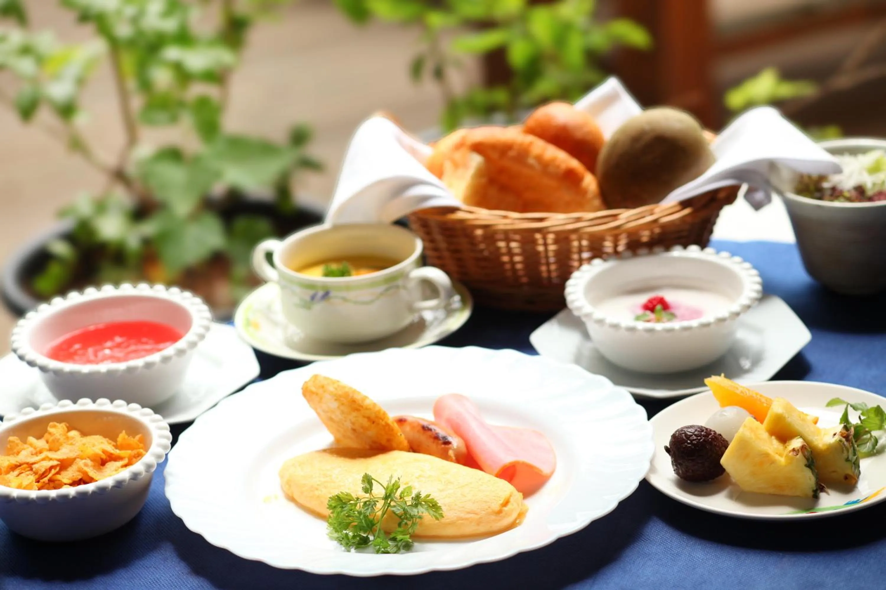 Breakfast in Dormy Club Karuizawa