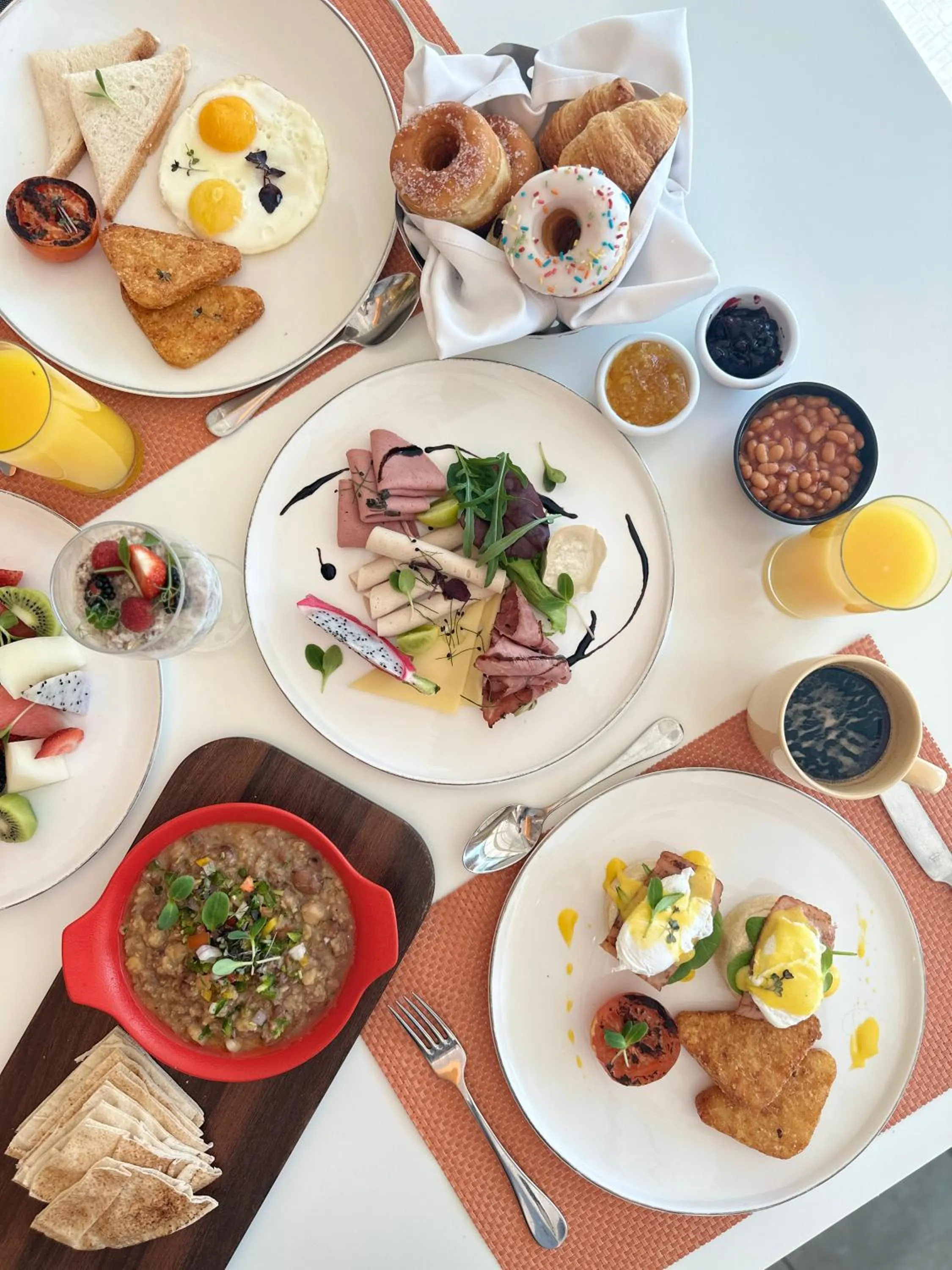 Breakfast in Aloft Abu Dhabi