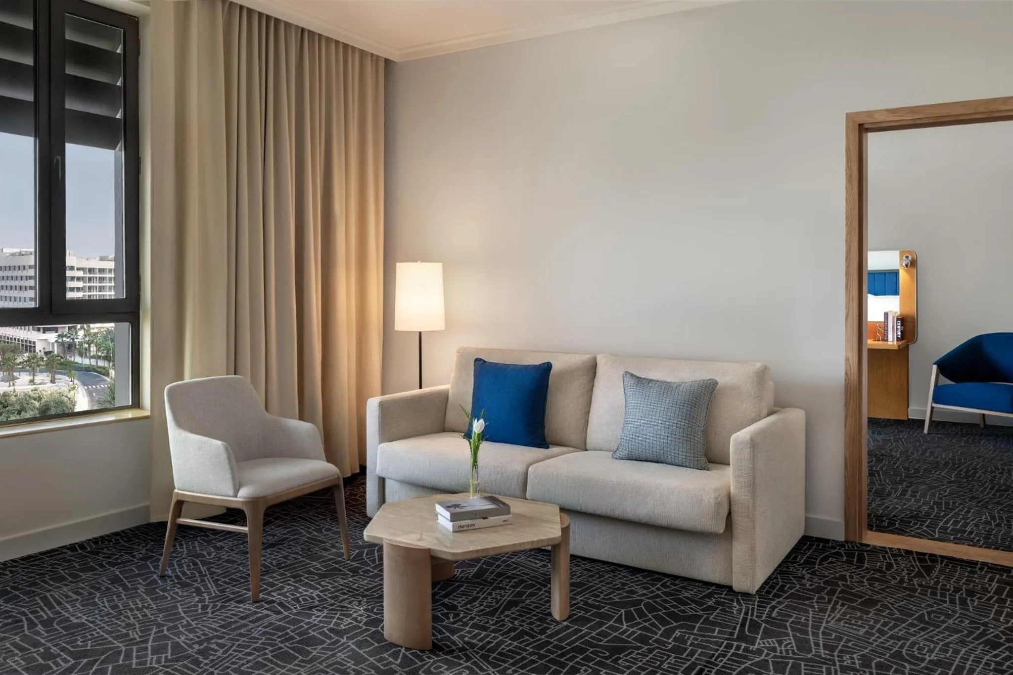 Bedroom in Yas Plaza Bay by IHG