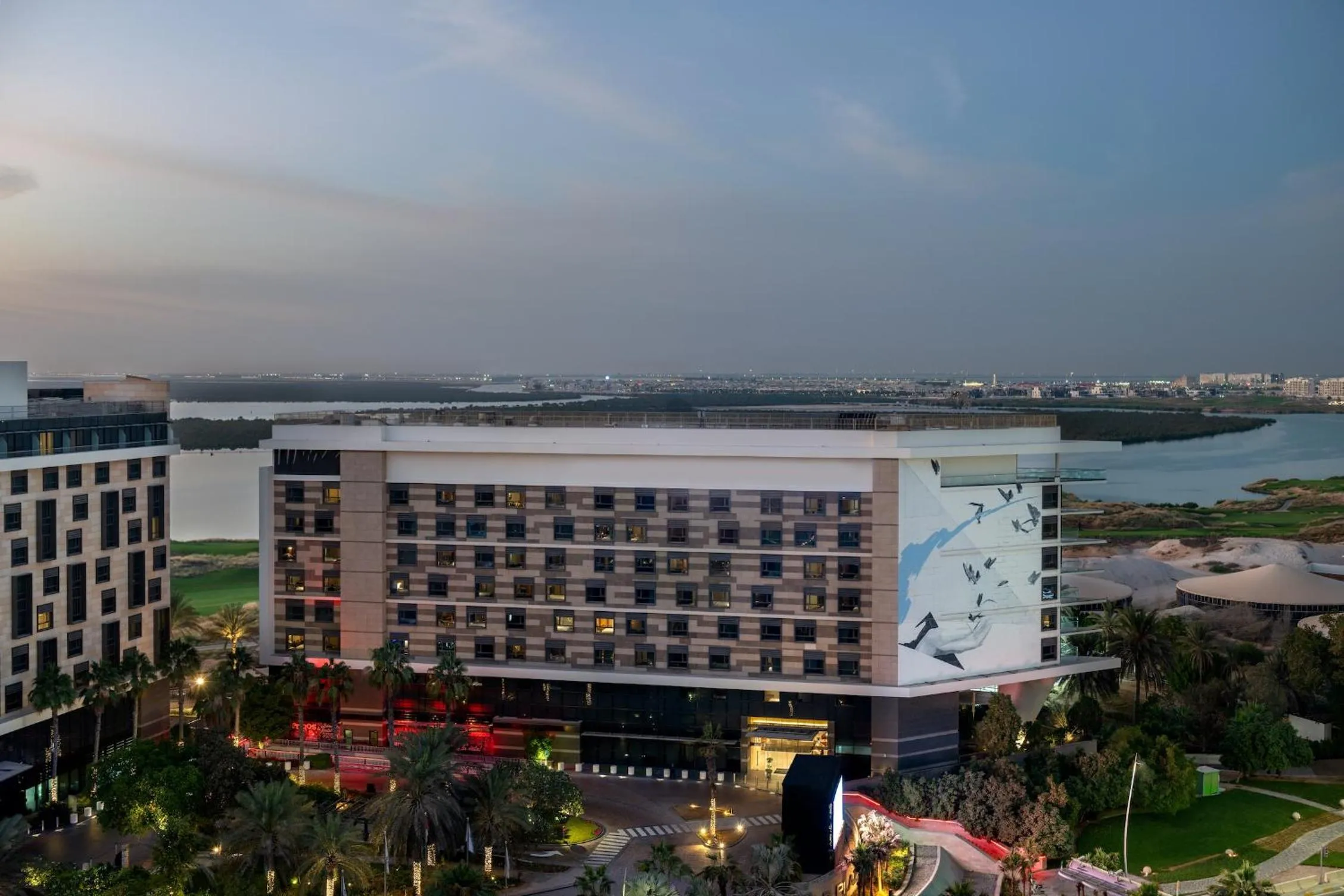 Property building in Yas Plaza Bay by IHG