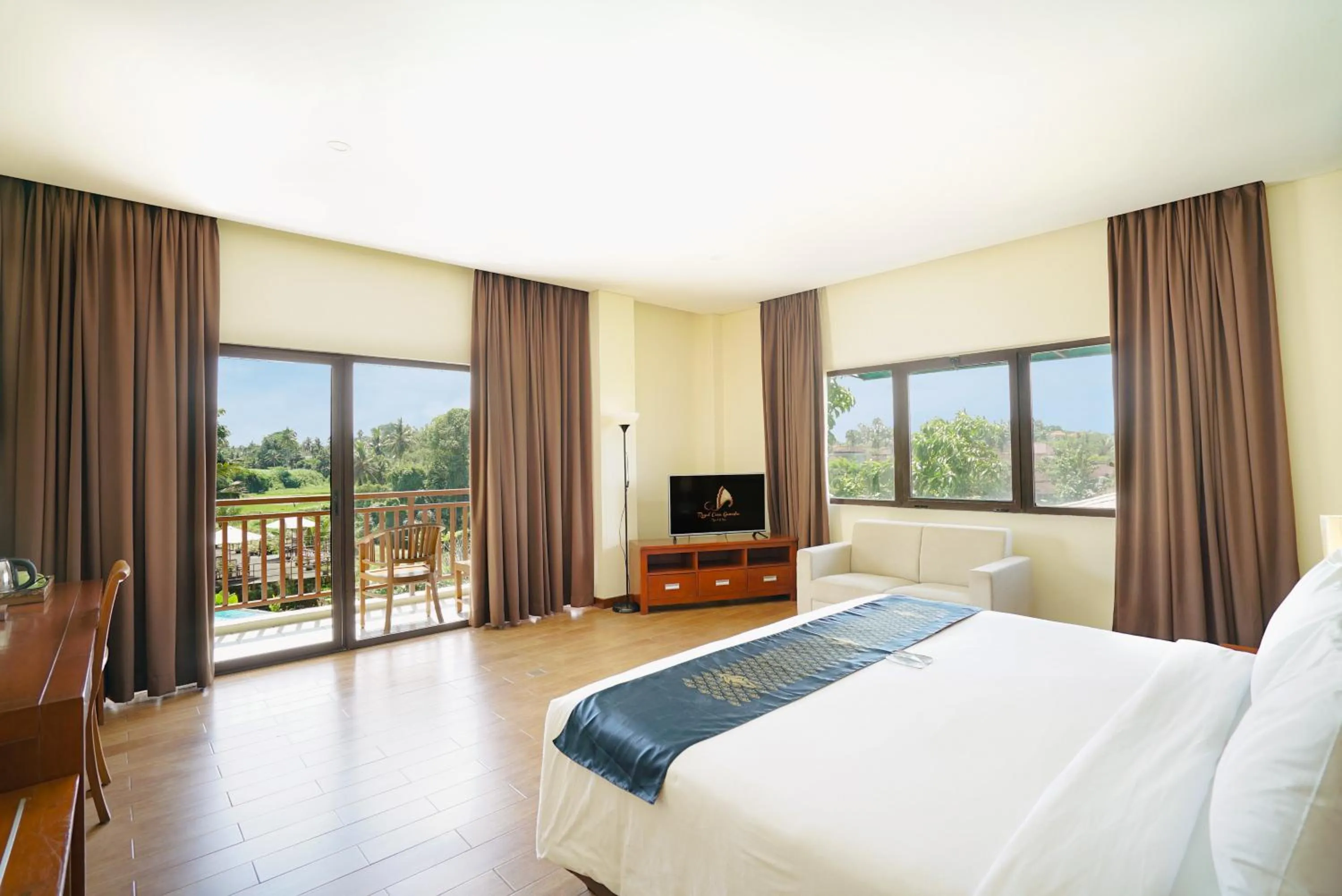 Bed in Royal Casa Ganesha