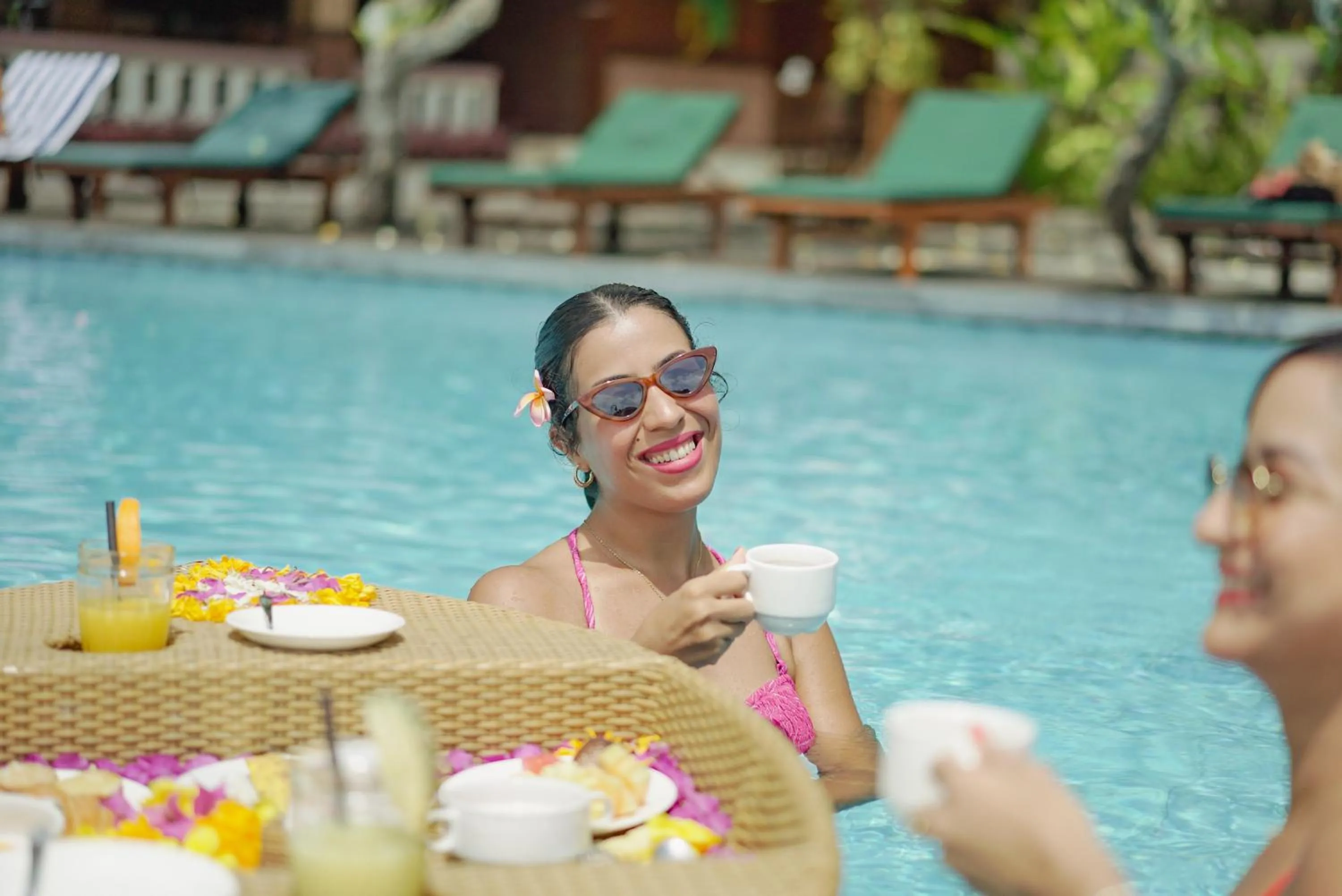 Food and drinks in Royal Casa Ganesha