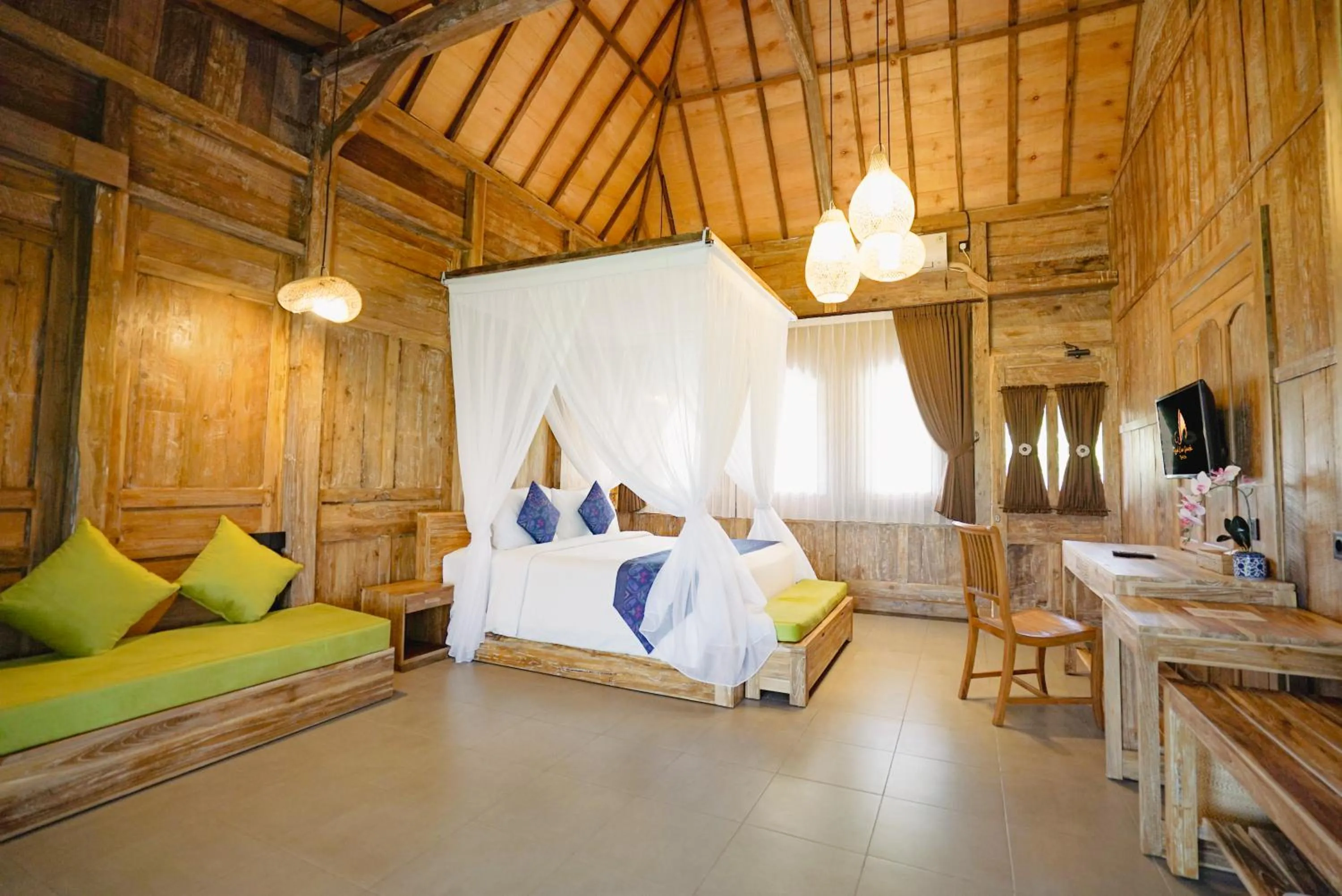 TV and multimedia, Bed in Royal Casa Ganesha