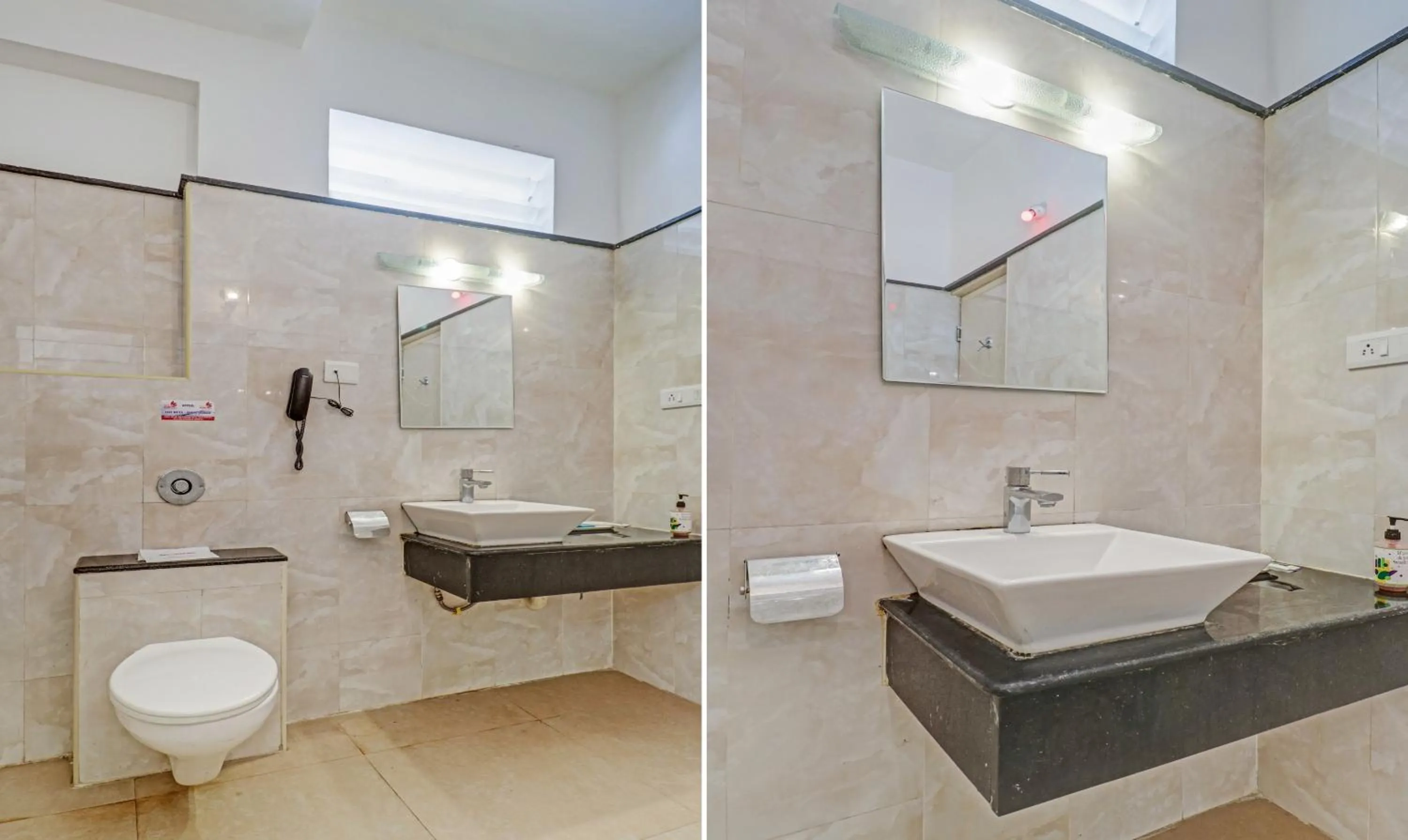 Bathroom in Treebo Komfort Suites, 3 Km From Mysore Palace