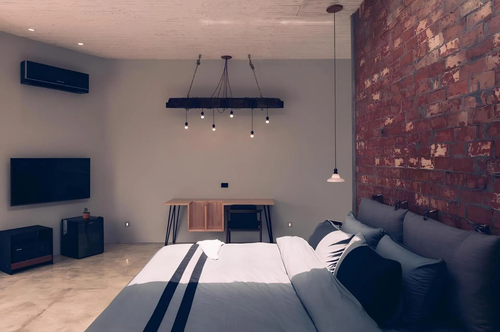 Bedroom, Bed in Villa Windingland