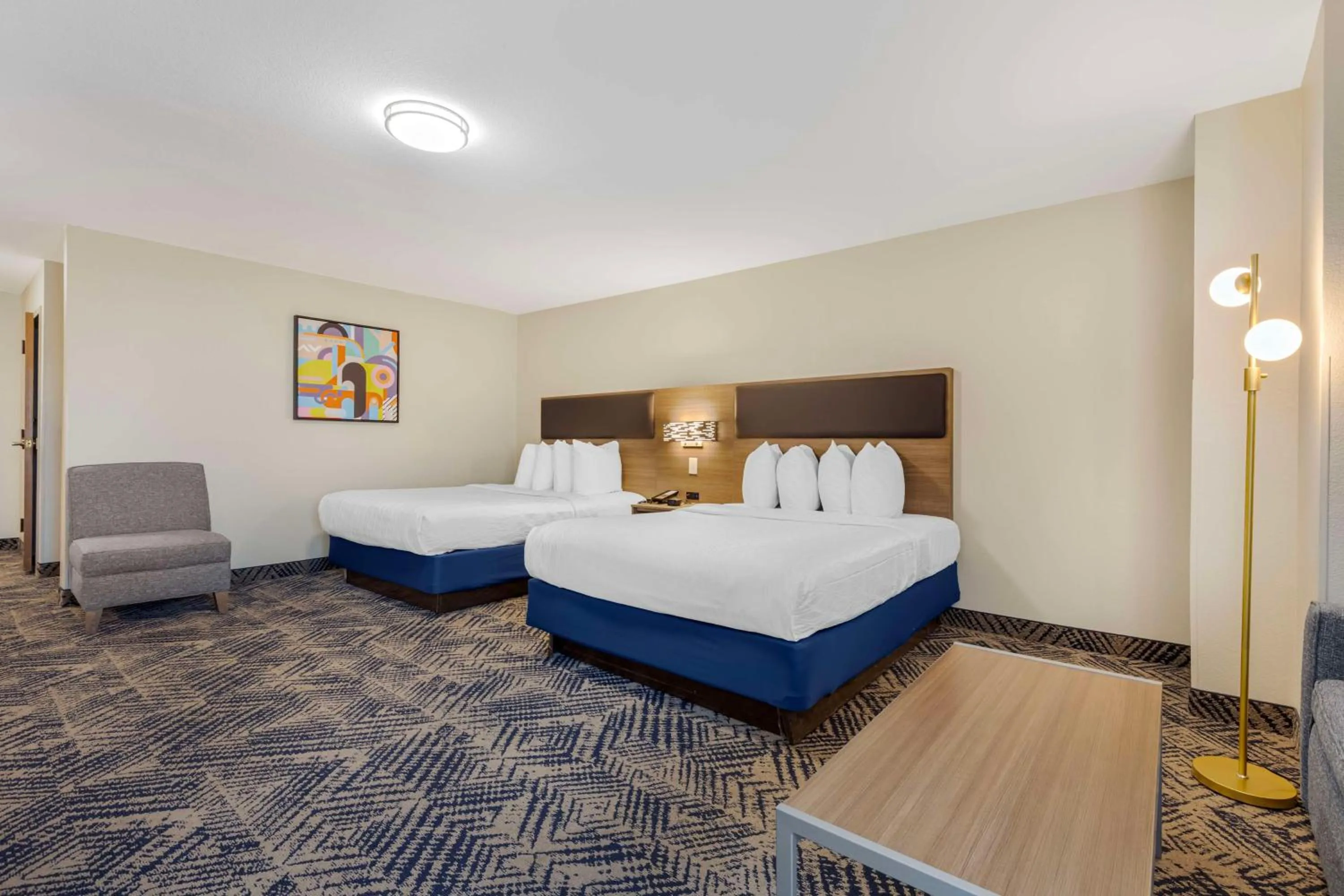 Bedroom, Bed in Best Western Plus Lewisville Flower Mound