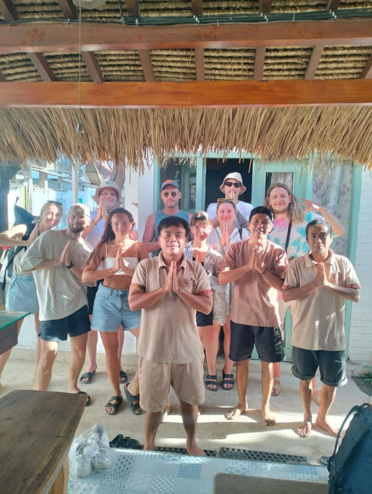 People in Gili Breeze Tropical Bungalows
