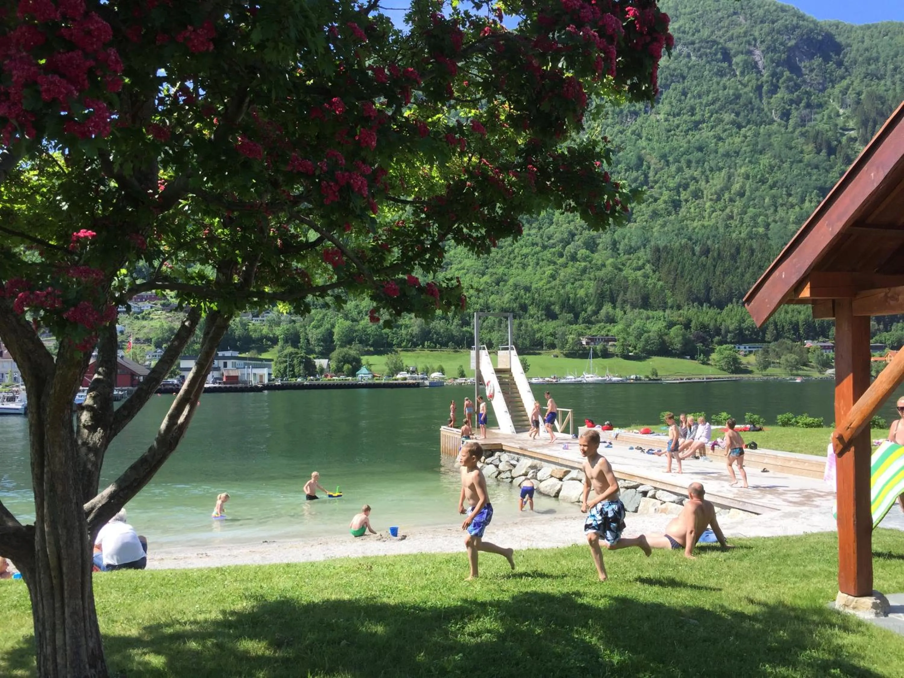 Off site in Blix Hotel