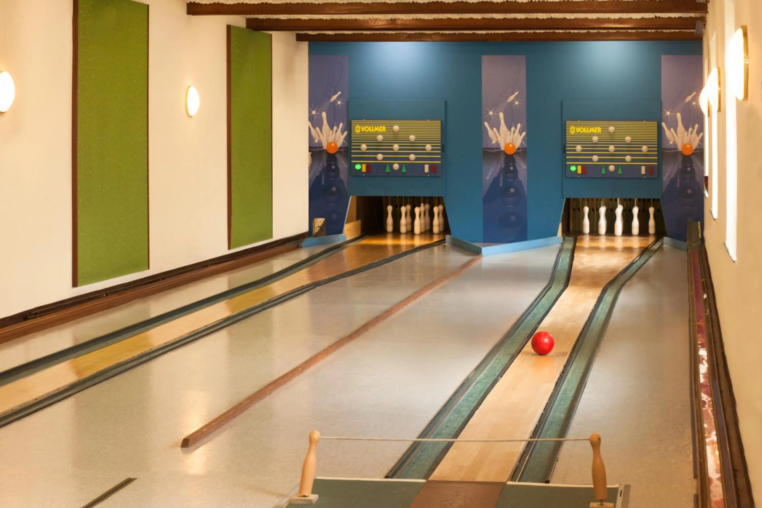 Bowling in Hotel Schützenburg