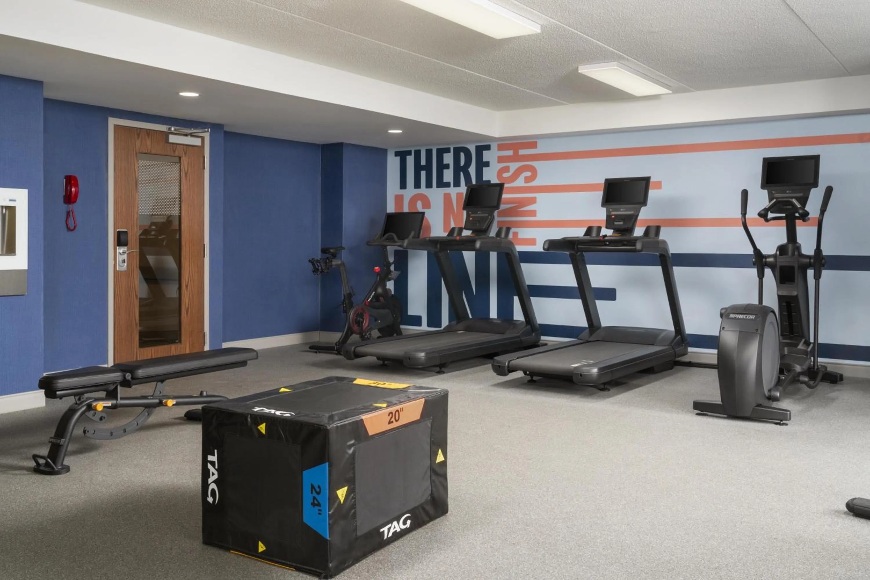 Fitness centre/facilities in Hampton Inn - York