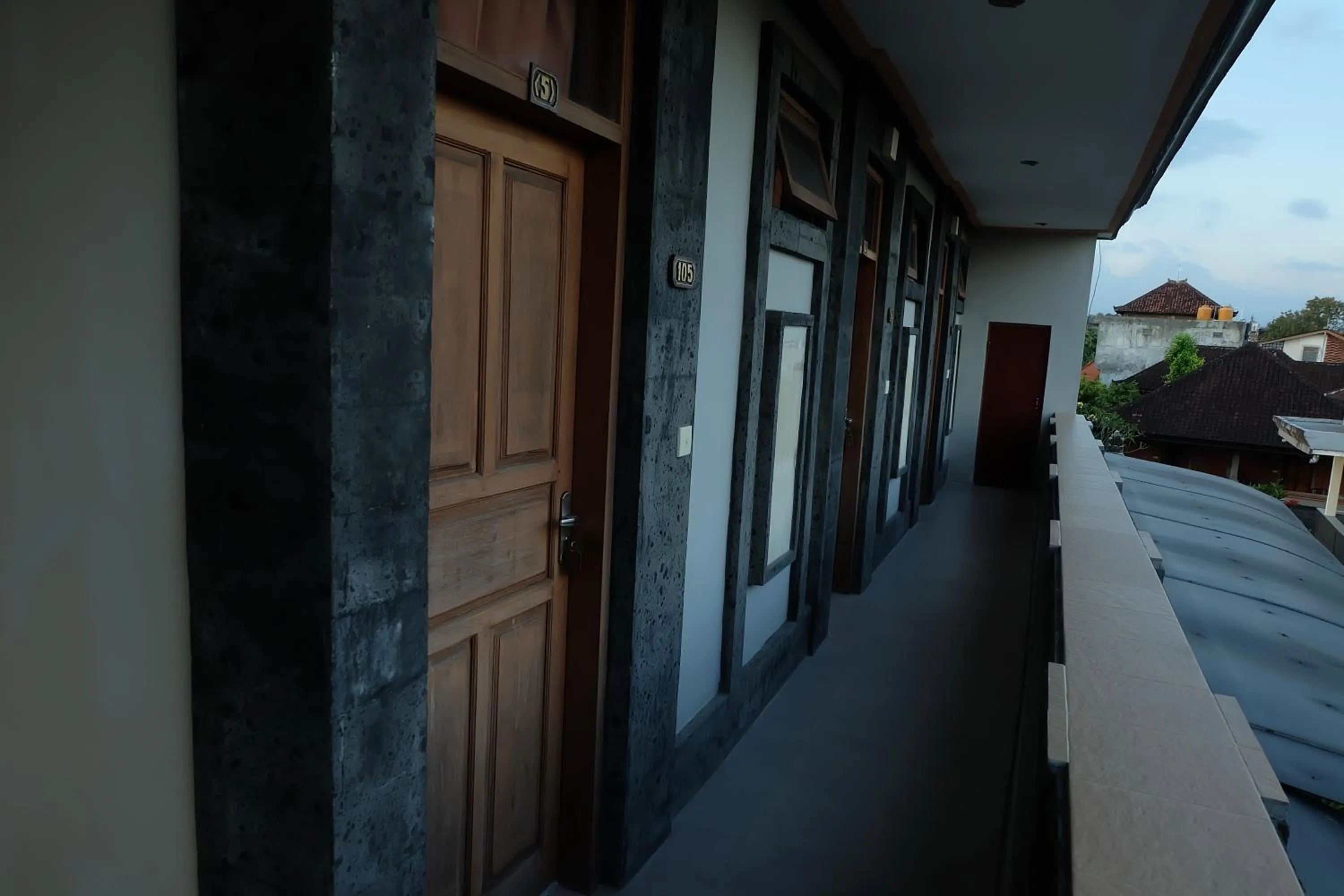 Balcony/Terrace in Ubud Sensasi Bungalow