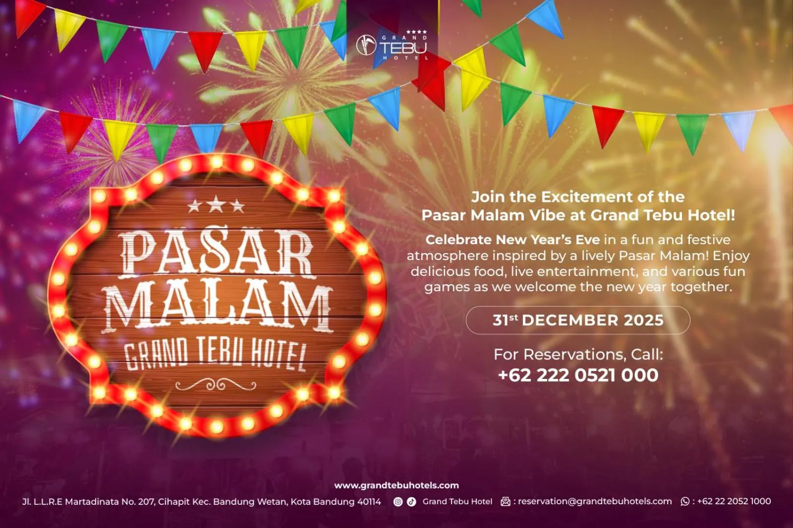 Property building in Grand Tebu Hotel