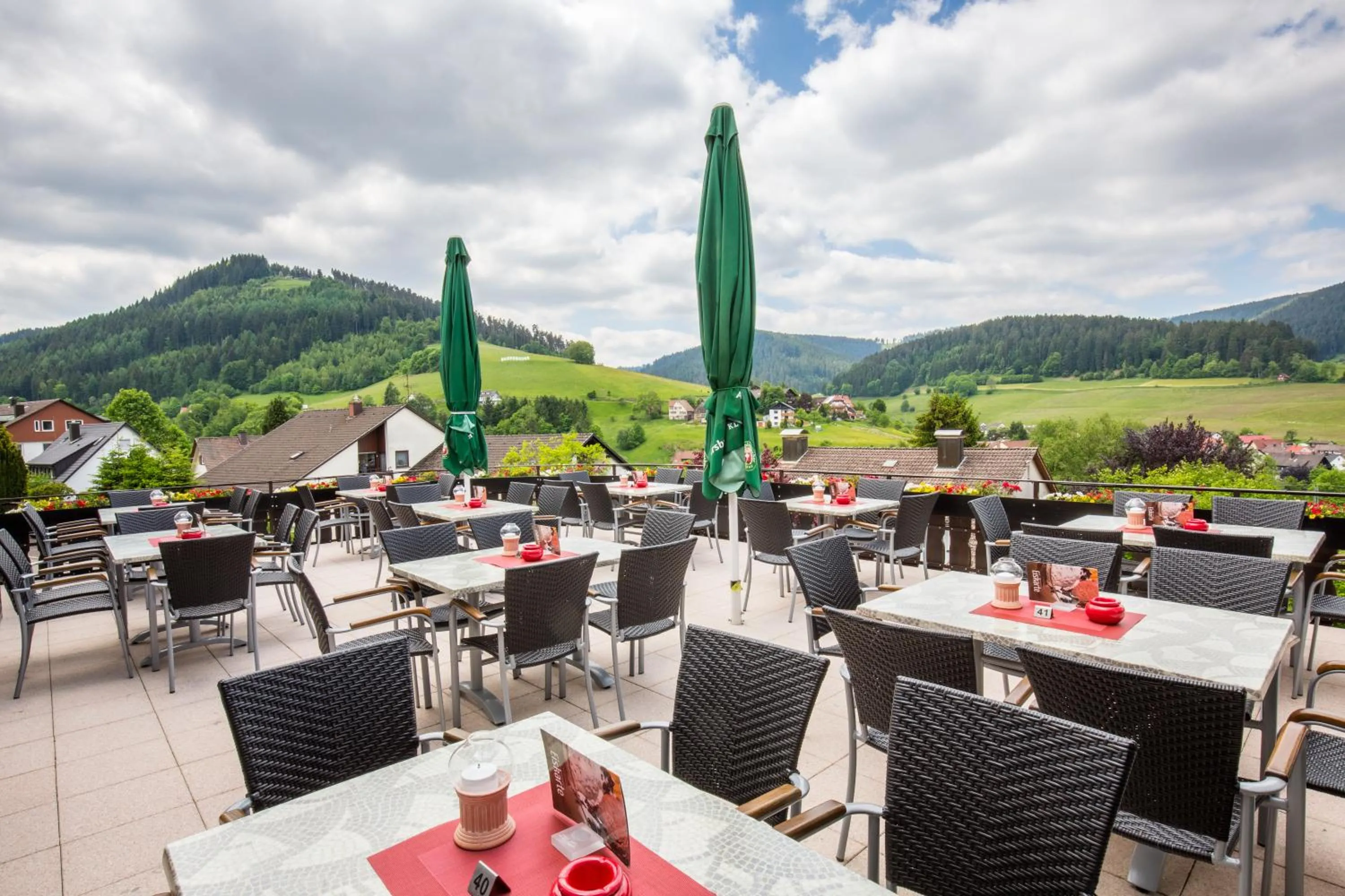 Balcony/Terrace in BSW Schwarzwaldhotel Baiersbronn