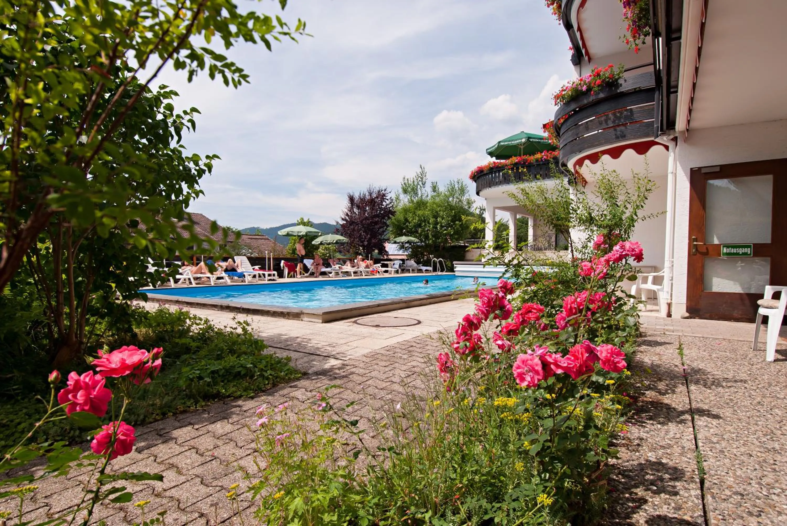 Garden in BSW Schwarzwaldhotel Baiersbronn
