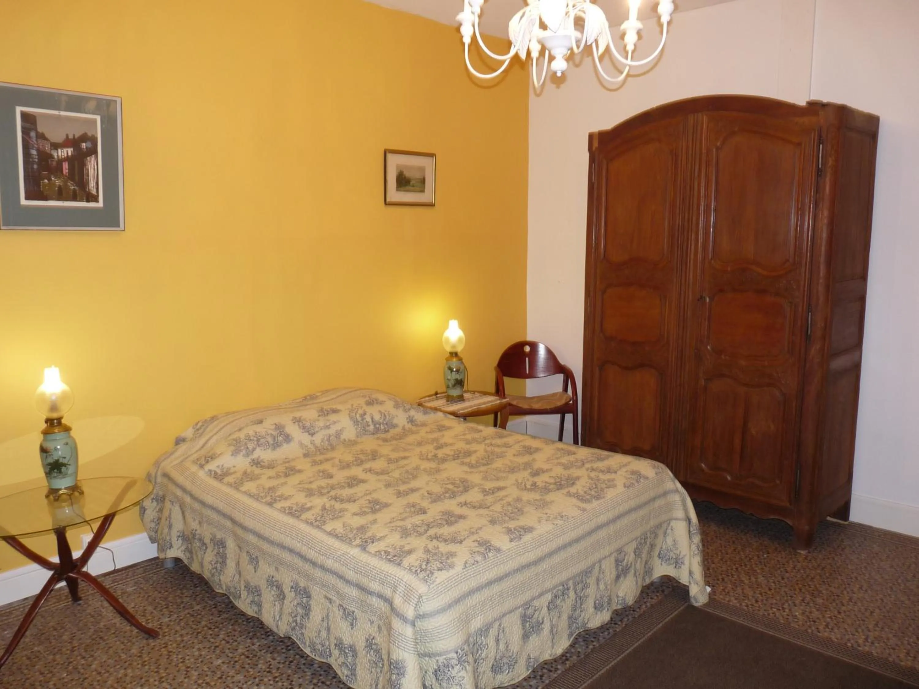 Bed in Le point d'orgue