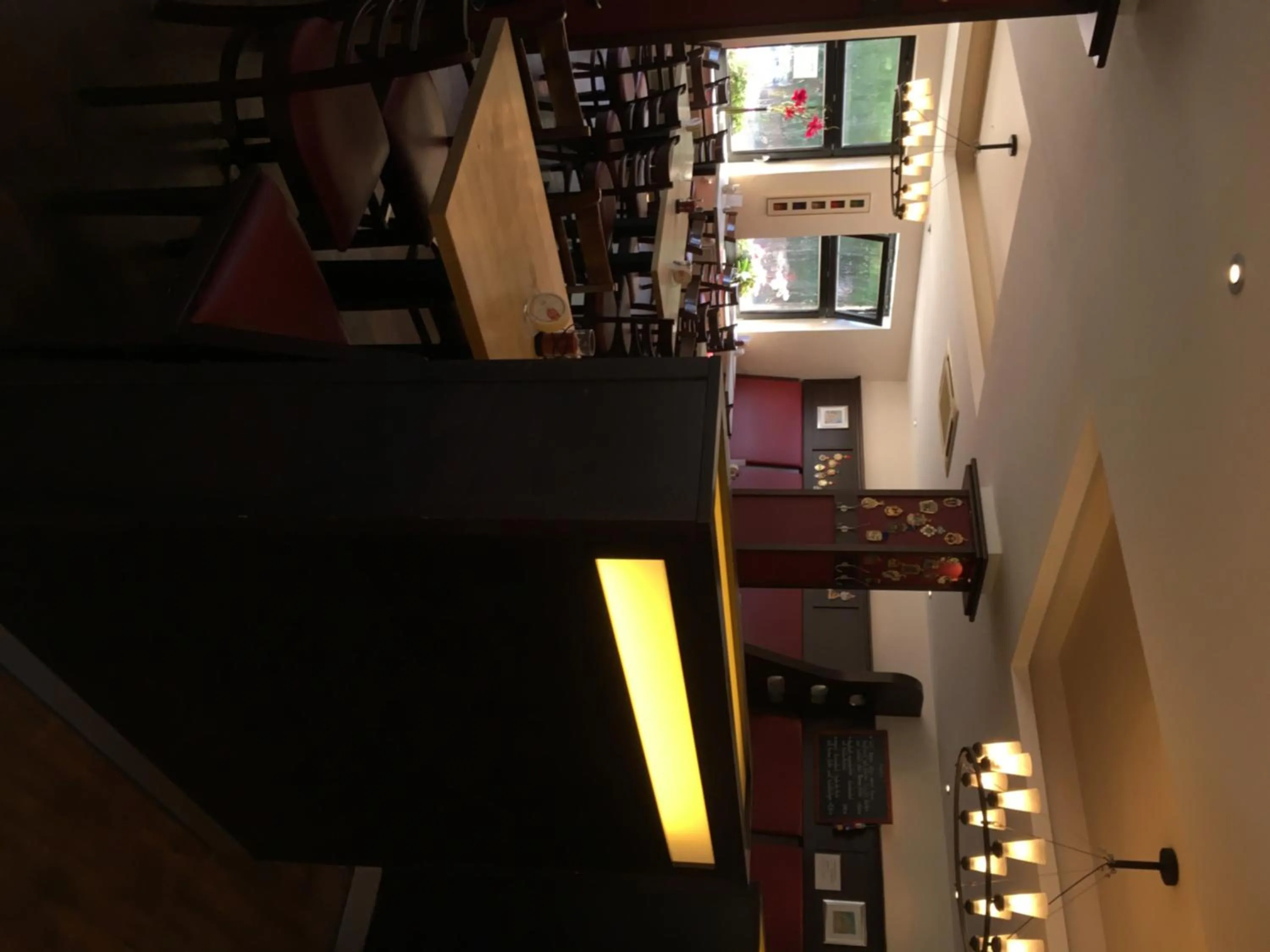 Decorative detail in Hotel Germania