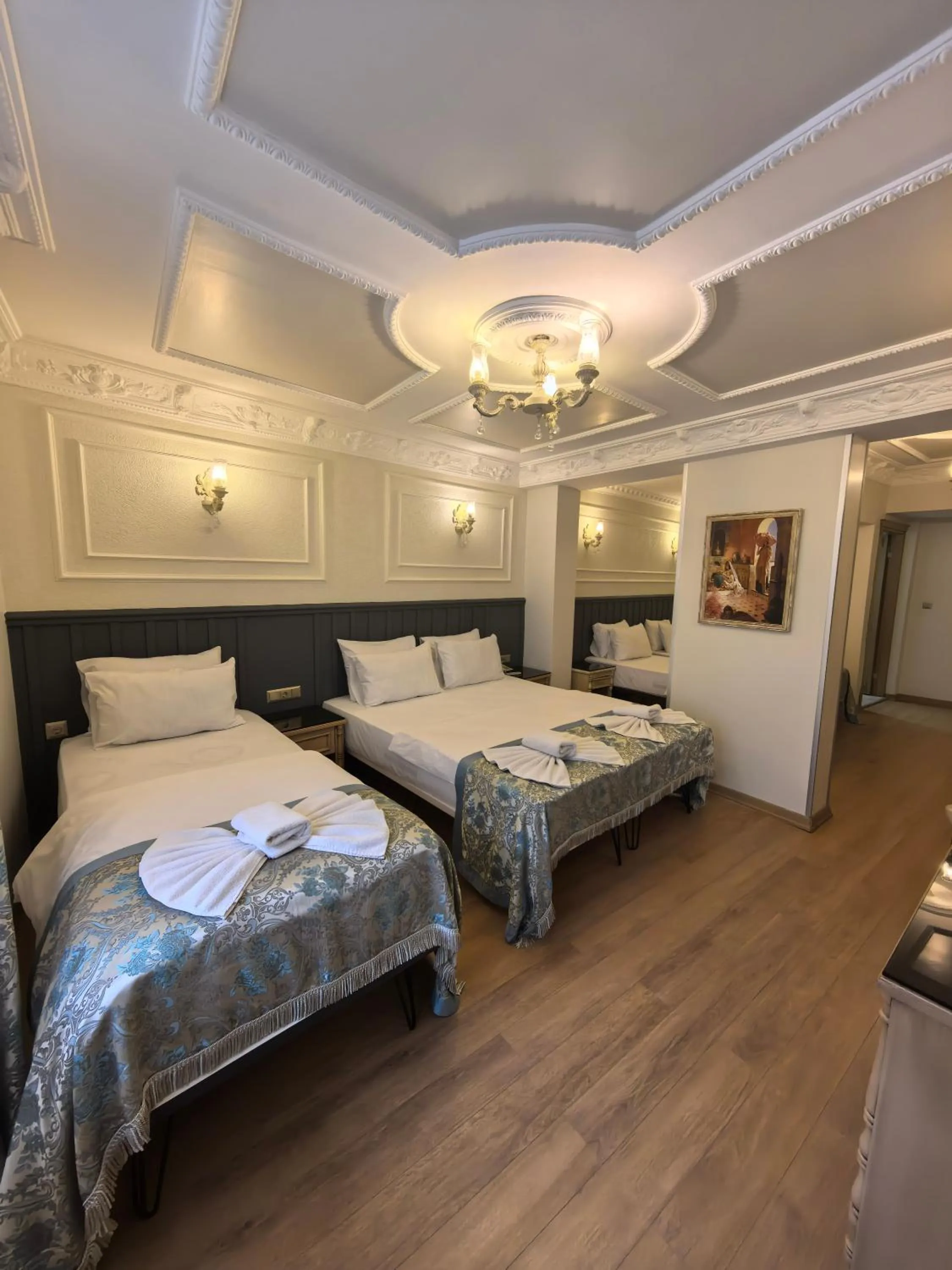 Bed in Apple Tree Hotel