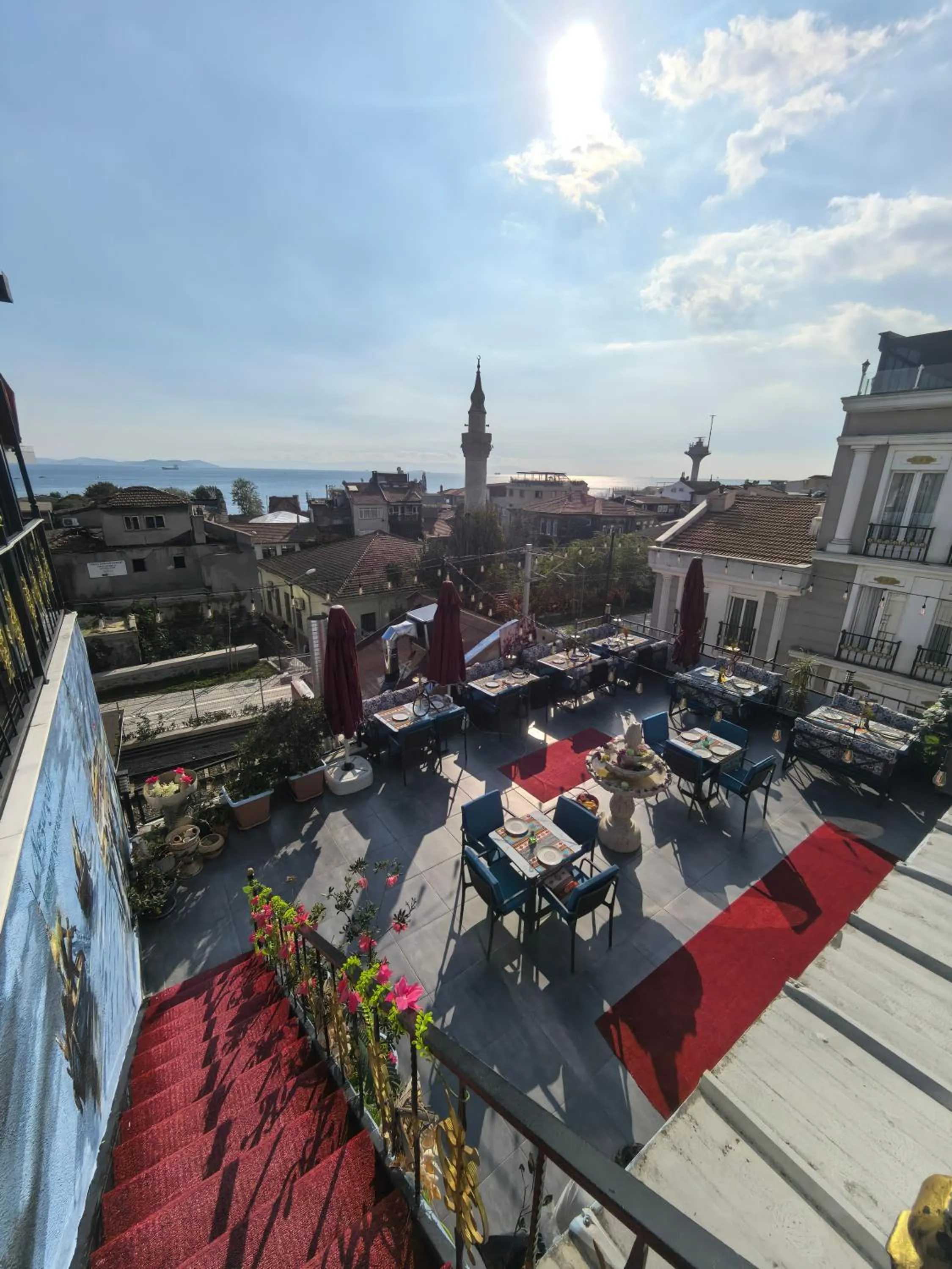 Balcony/Terrace in Apple Tree Hotel